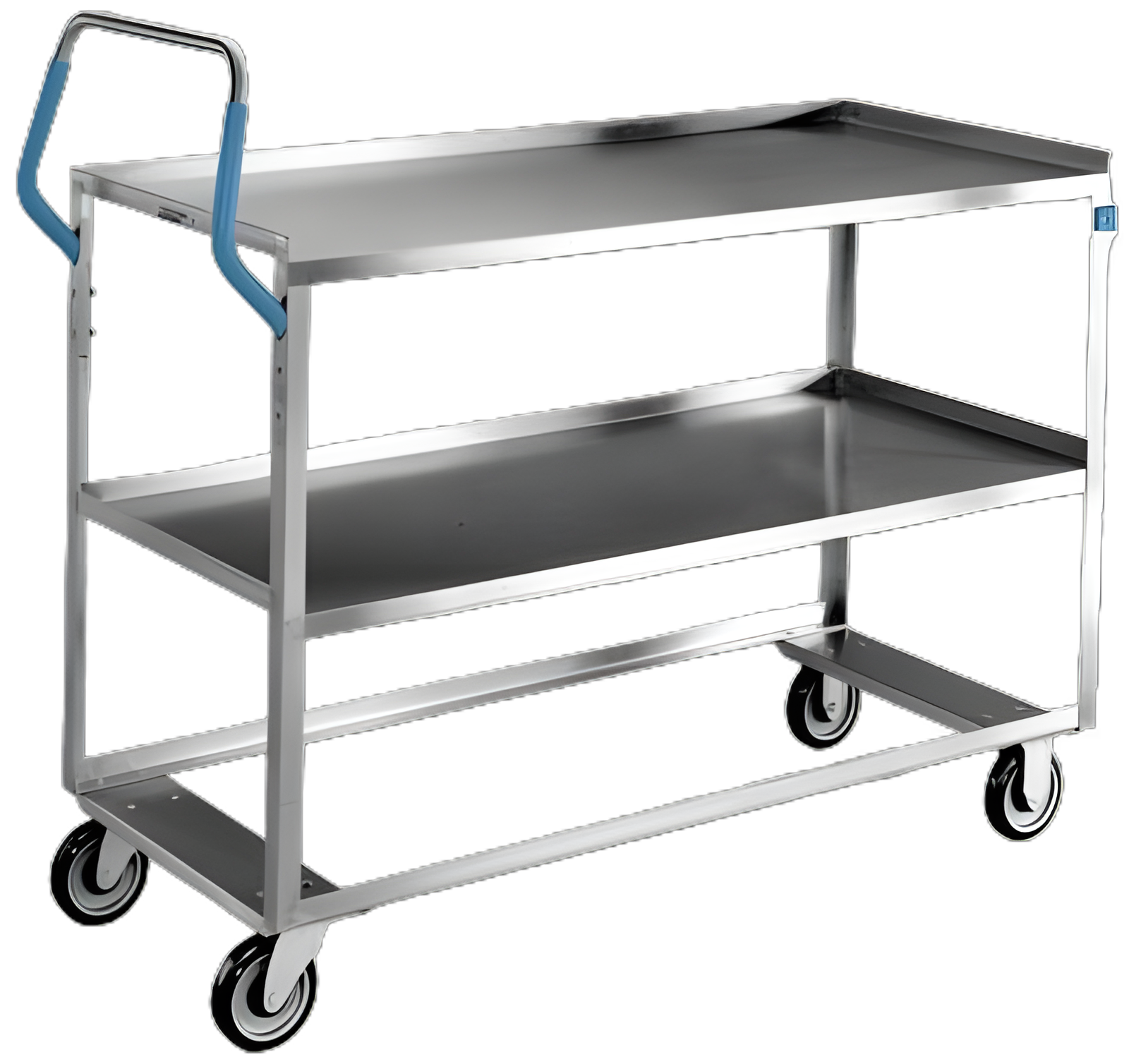 Ergo-One® Stainless Steel Utility Cart 22x44-3/8x53-1/8 Inch for Medical Use