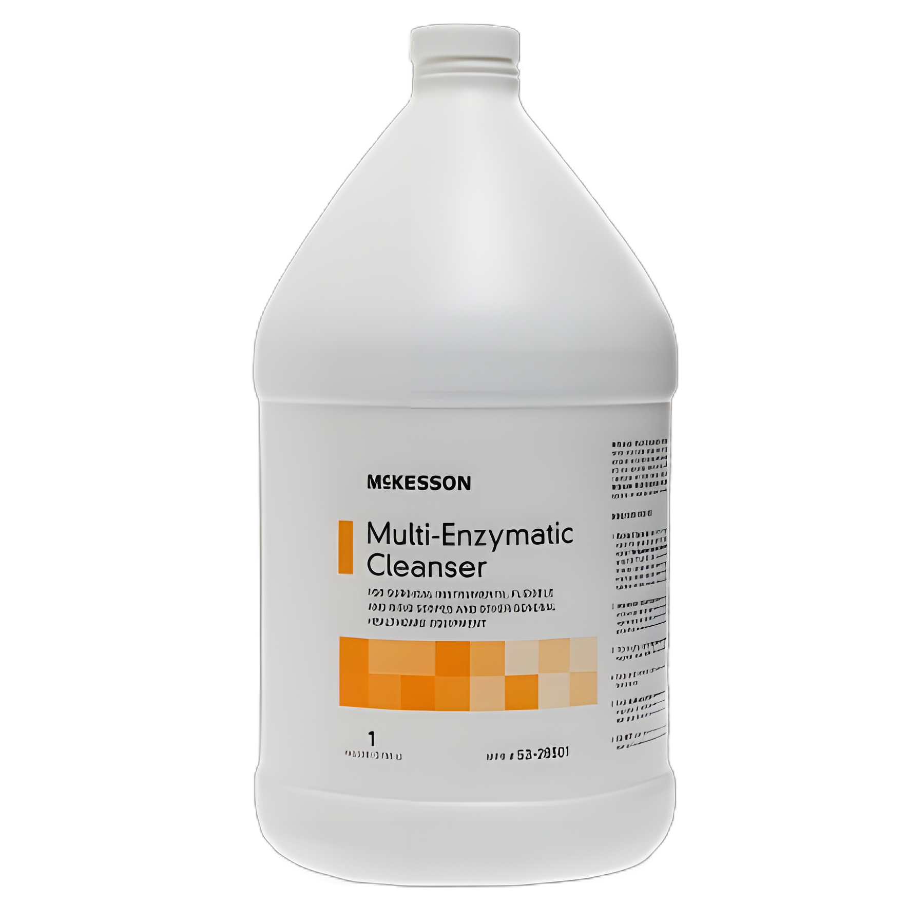 Multi-Enzymatic Instrument Detergent McKesson Liquid 1 gal. Jug Fresh Mint Scent