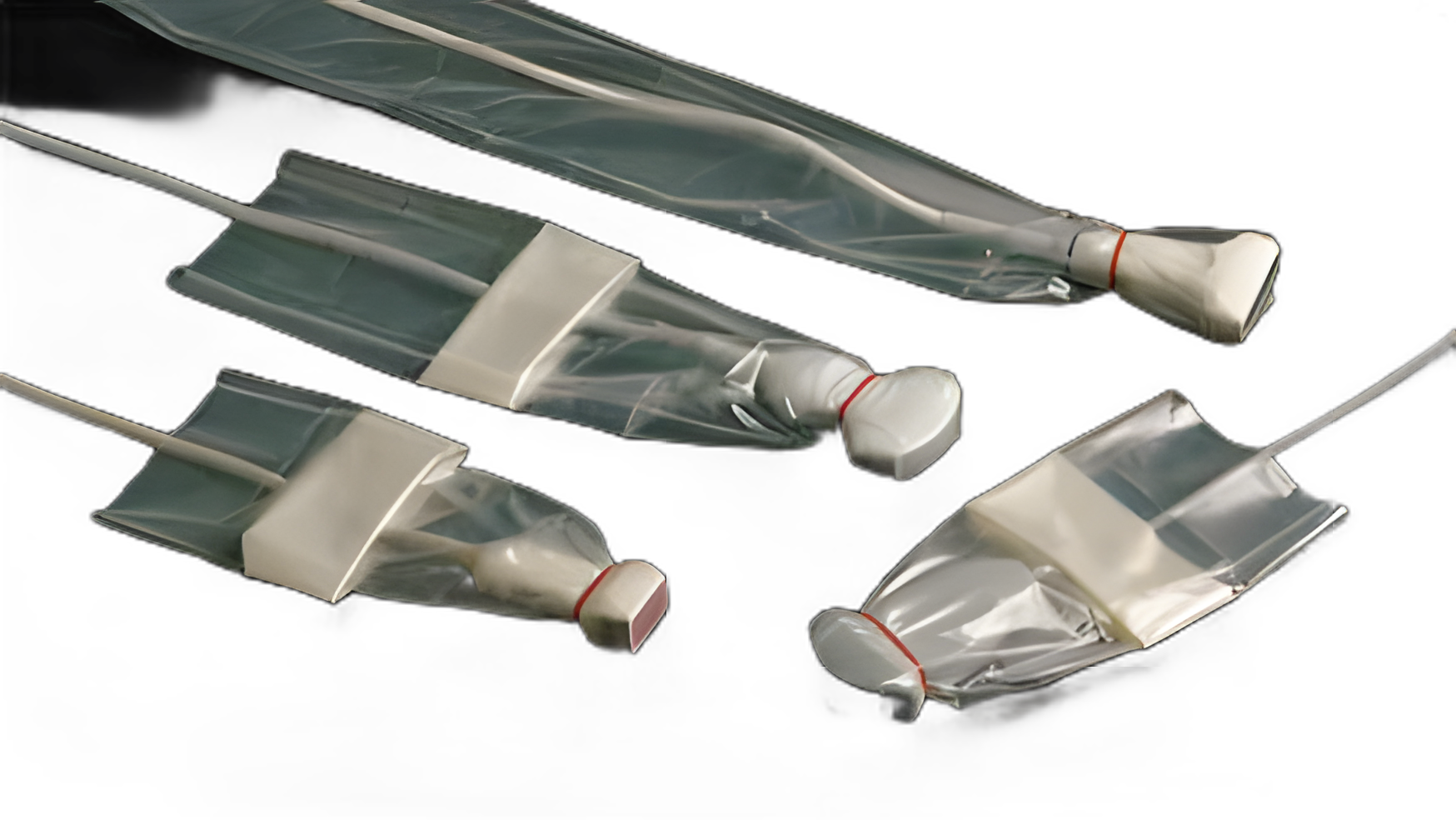 Sterile Ultrasound Transducer Cover Kit by Cone Instruments - Latex-Free, 5-1/2 x 36 Inch