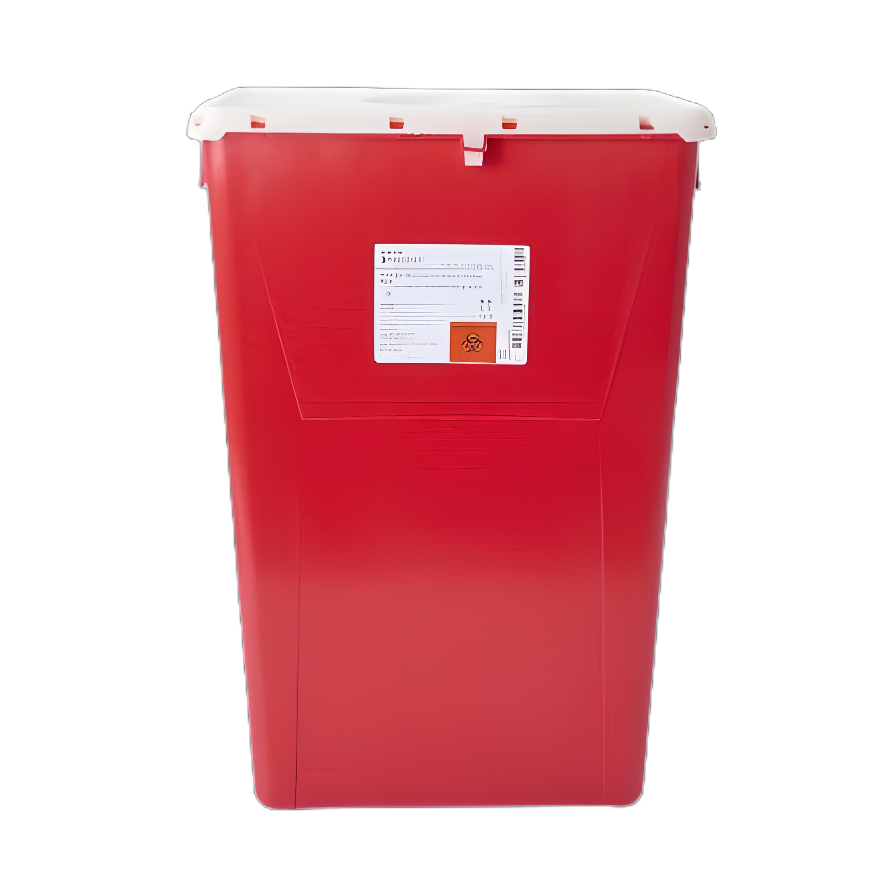 Sharps Container McKesson Prevent® Red Base 24-3/5 H X 17-3/10 W X 13 L Inch Vertical Entry 18 Gallon