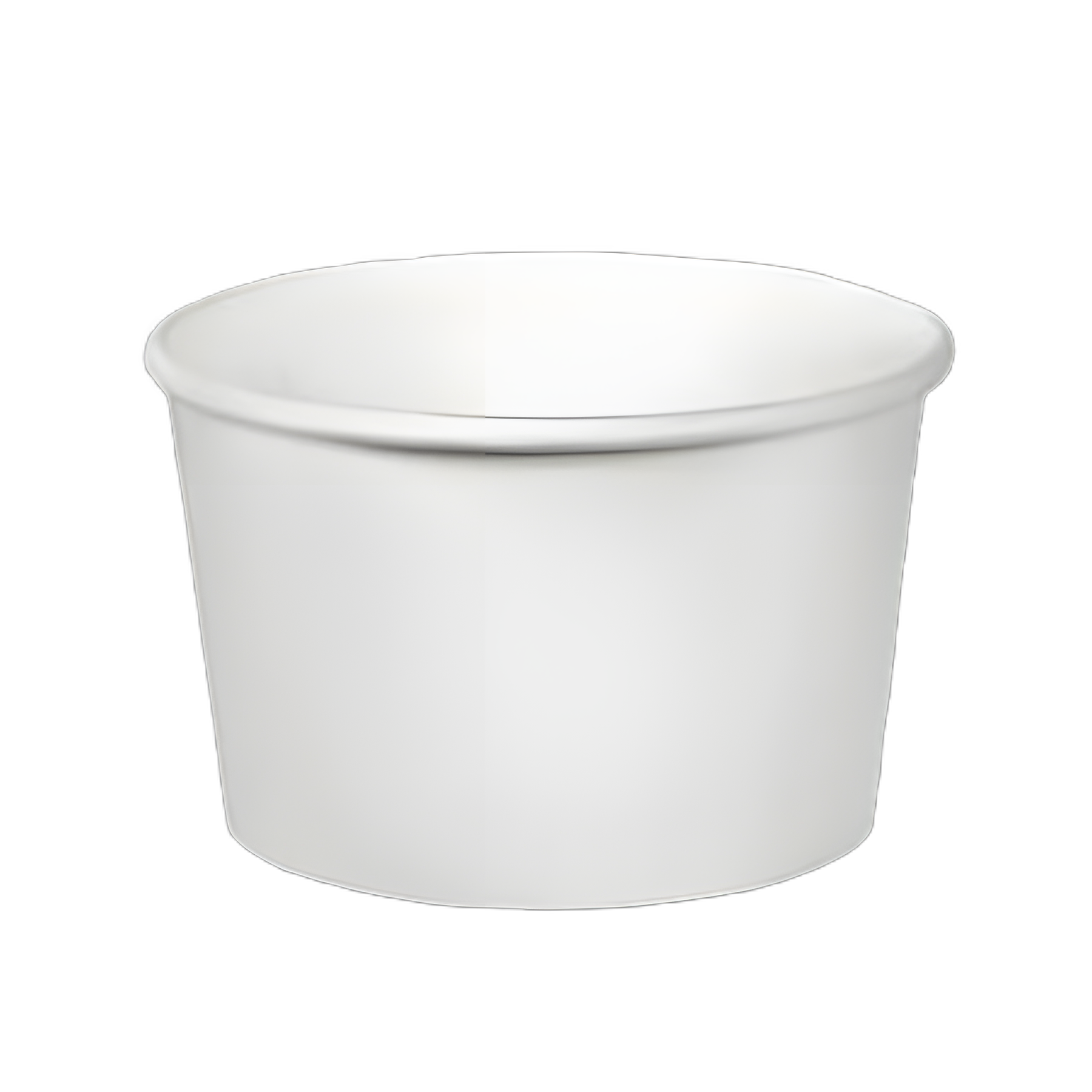 Food Container Solo® White Single Use Paper 2-1/4 X 3 X 3-1/8 Inch