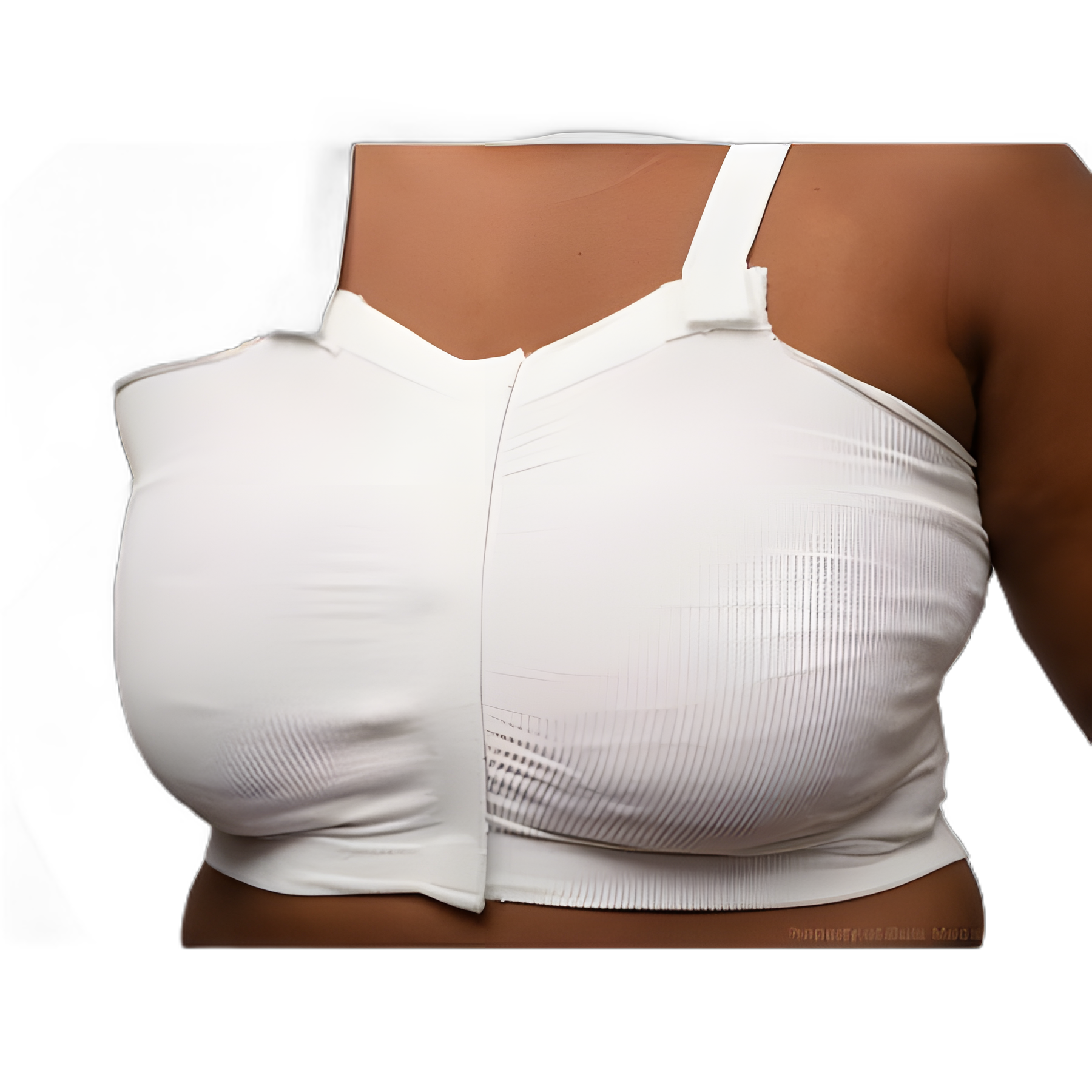 Post-Surgical Bra Dale® White 46 to 54 Inch