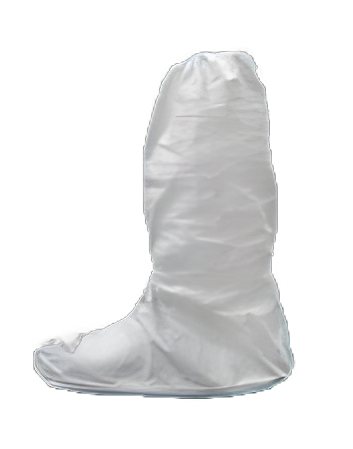 Boot Cover Precept® Large / X-Large Knee High Nonskid Sole White NonSterile