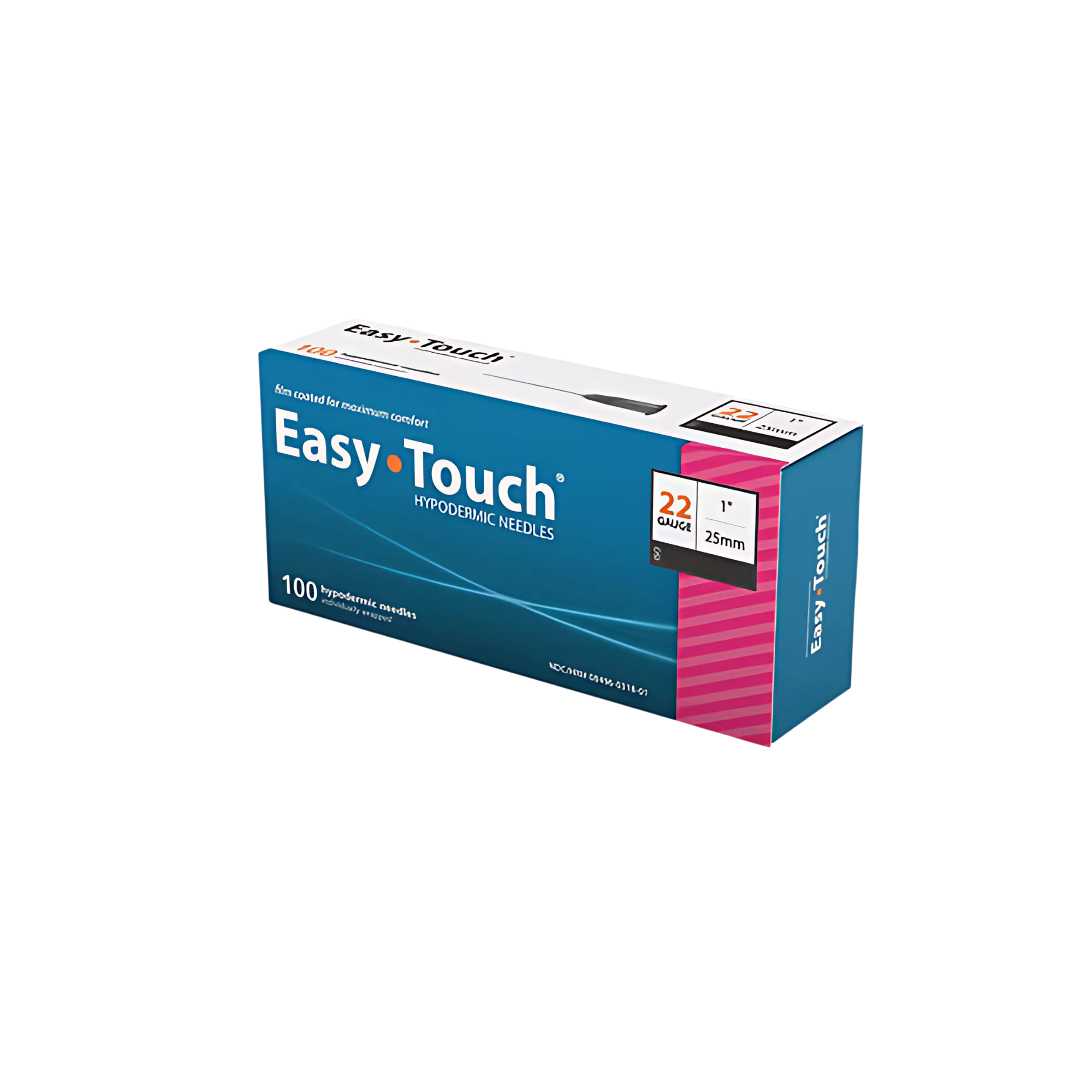 EasyTouch® 22 Gauge 1.5 Inch Length Hypodermic Needle