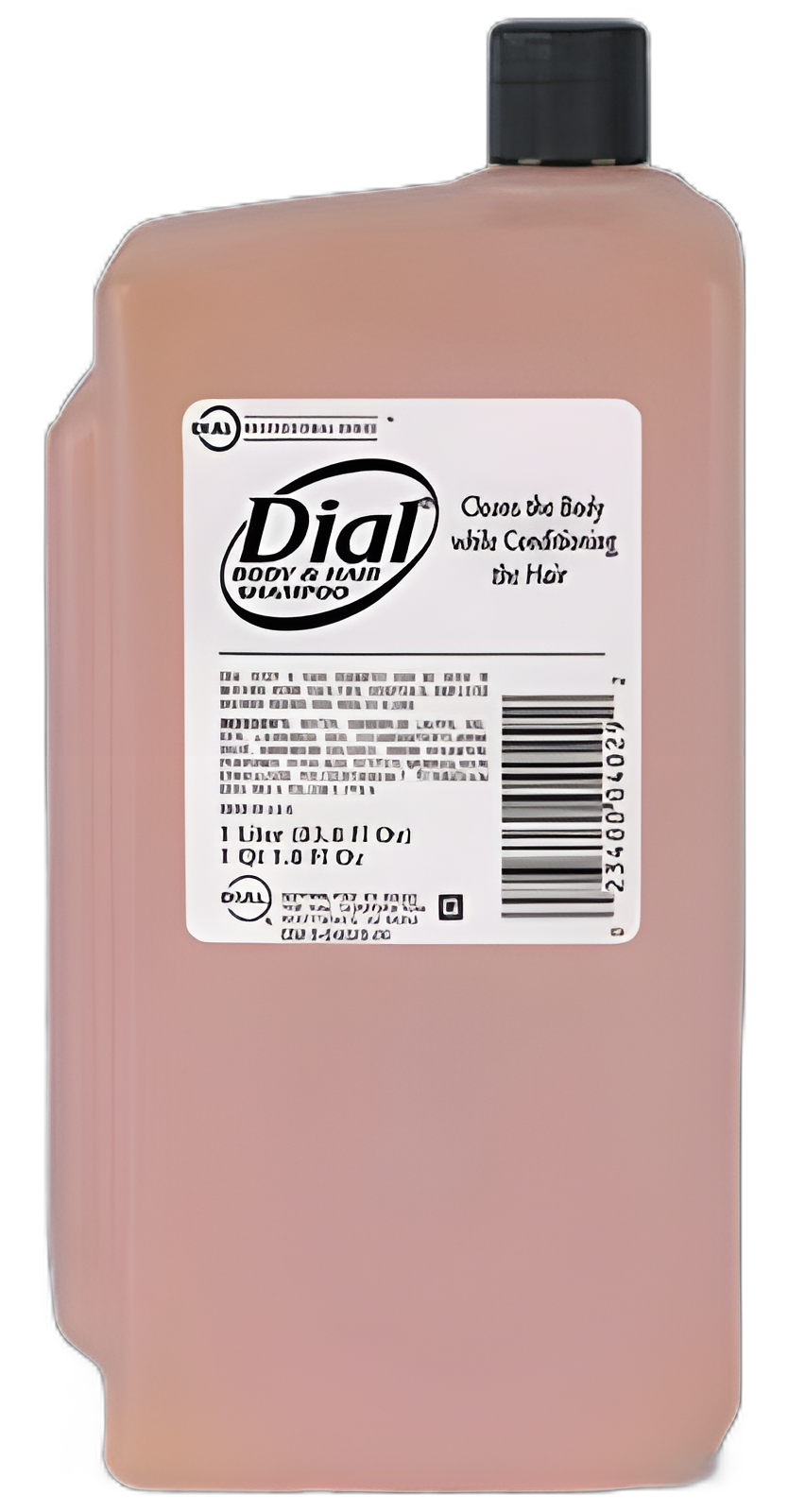 Shampoo and Body Wash Dial® Professional 1,000 mL Refill Bottle Peach Scent