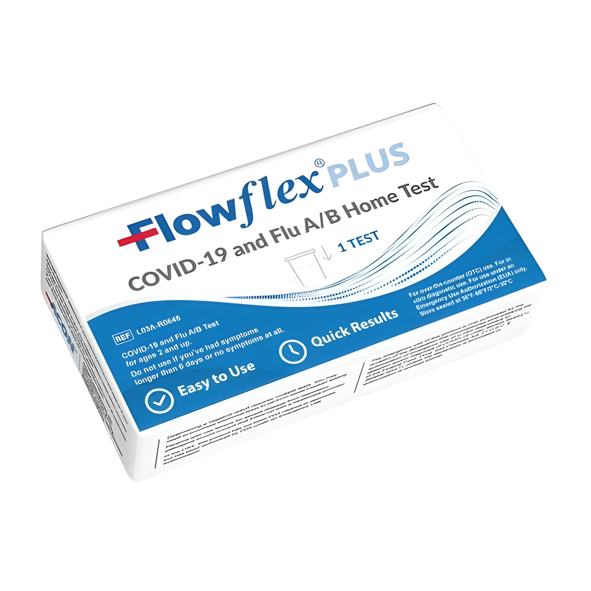 FlowFlex Plus COVID-19 and Flu A/B Home Test Kit
