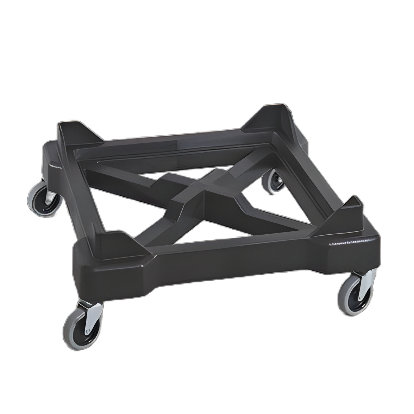 Stericycle® Dolly with 4 Swivel Casters - No Handle, Compatible with 18x18 Stericycle Containers