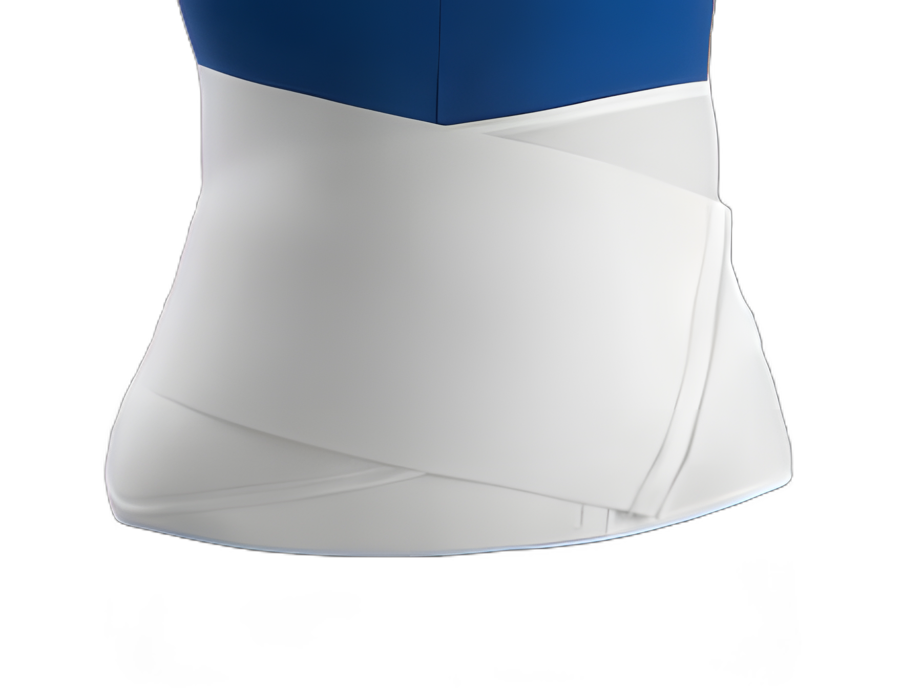 Abdominal Binder Flex-Support® Contoured One Size Fits Most Hook and Loop Closure 28 to 44 Inch Waist Circumference 8 Inch Height Adult