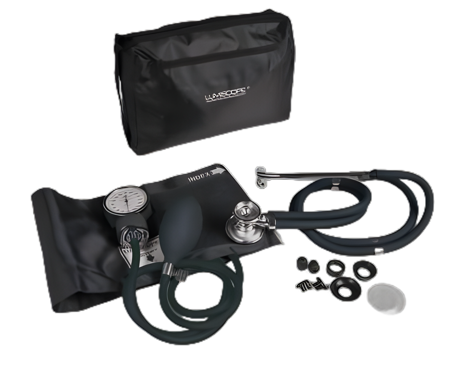 Lumiscope® Reusable Aneroid Sphygmomanometer and Dual Head Sprague Stethoscope Set with Adult Cuff