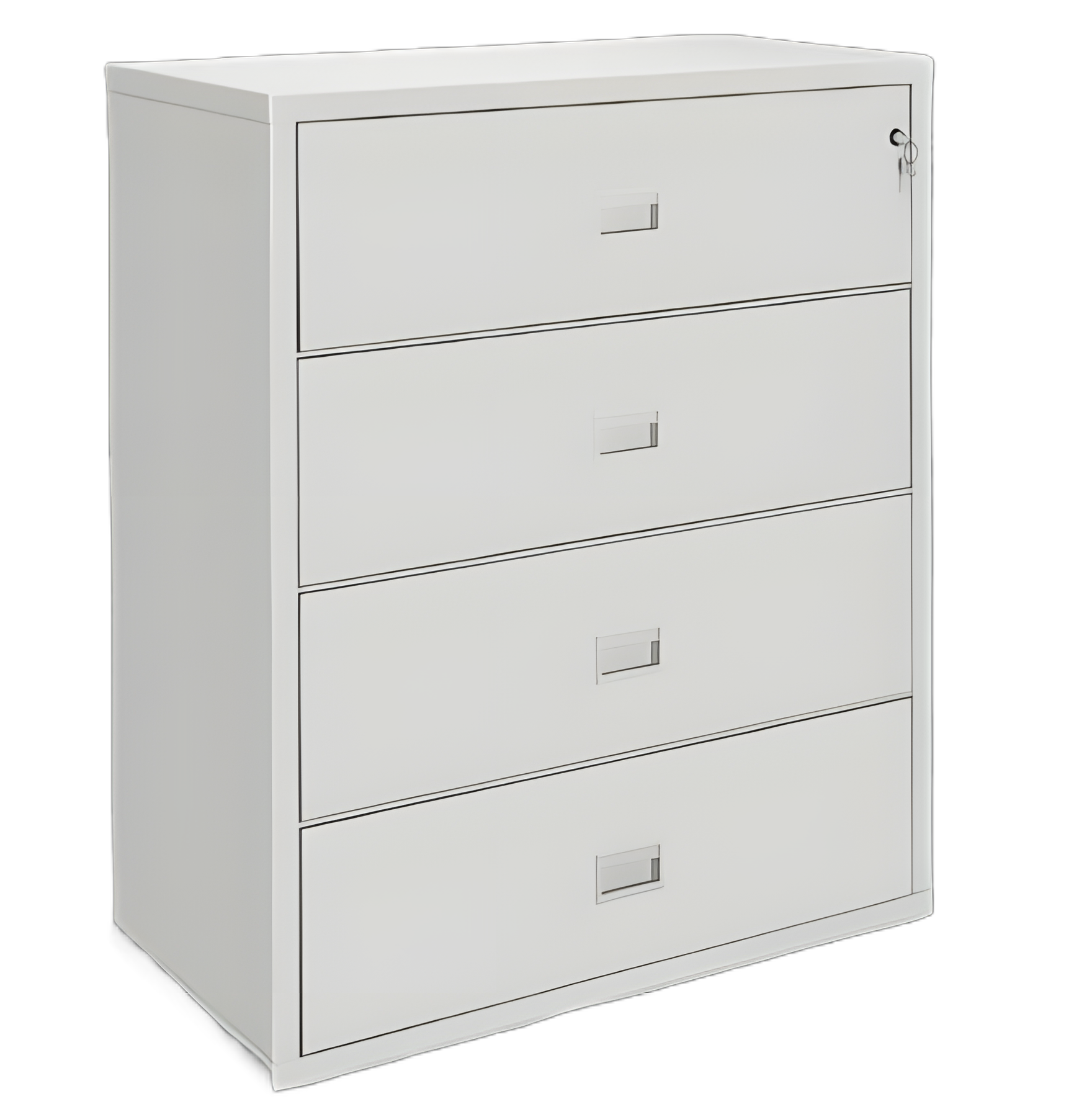 File Cabinet Uline Free Standing 4 Drawers High-security lock