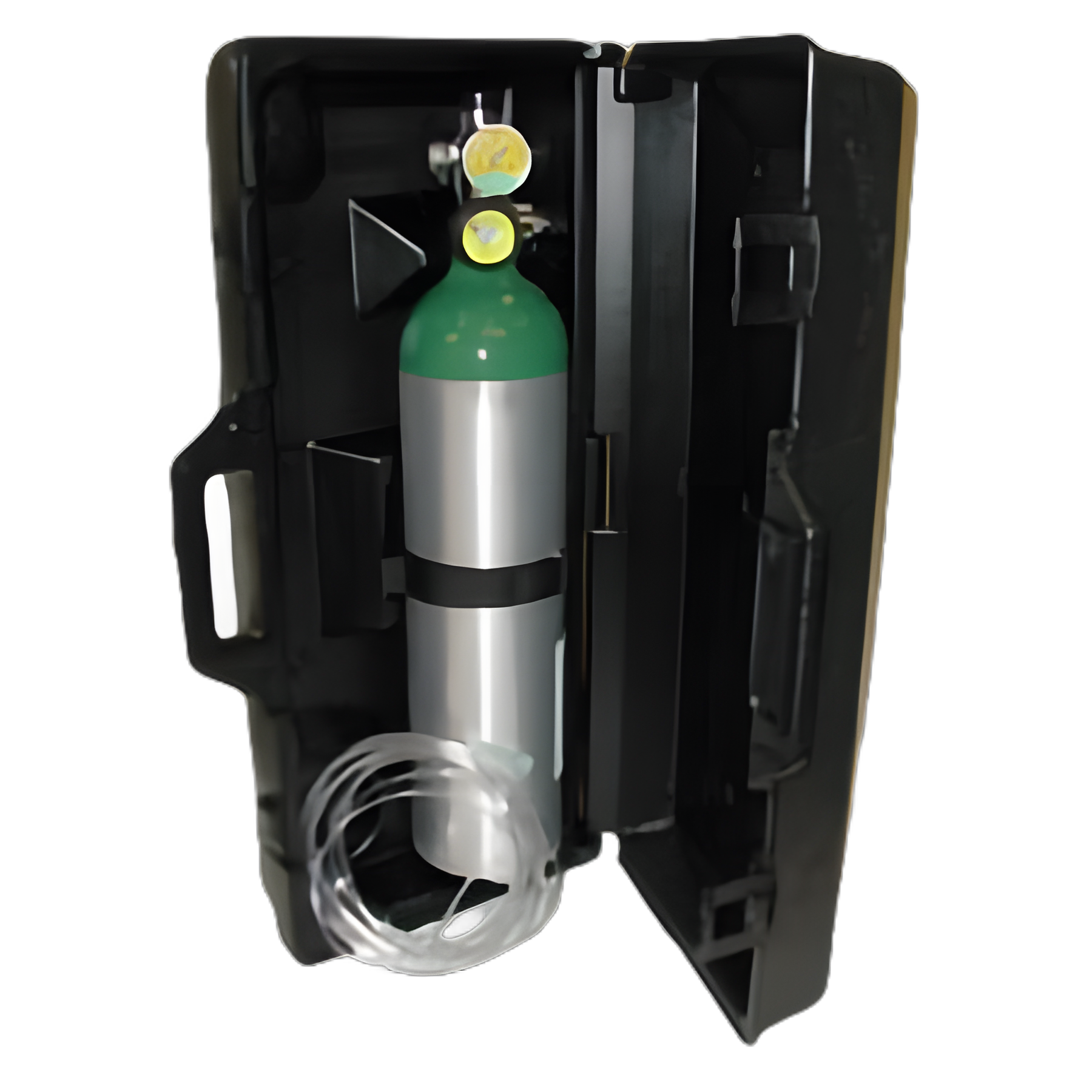 Oxy-Uni-Pak Oxygen Cylinder Kit (Empty) Size D Aluminum - 1514ME