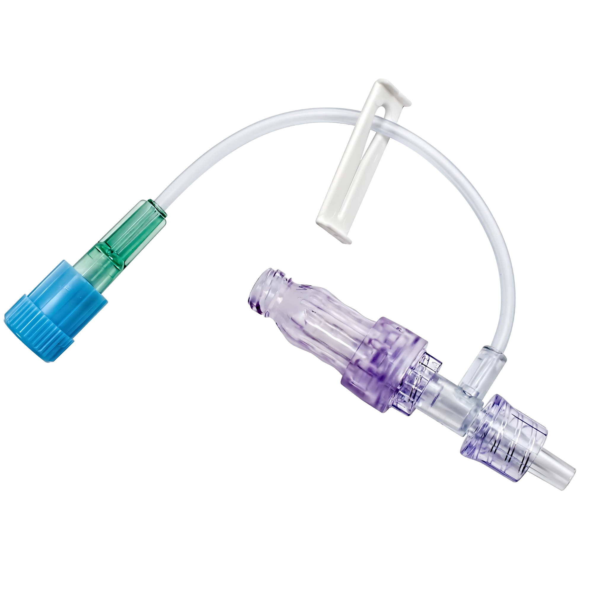 Caresite® IV Extension Set with Needle-Free Port, Small Bore, 5 Inch Tubing, Sterile by B. Braun