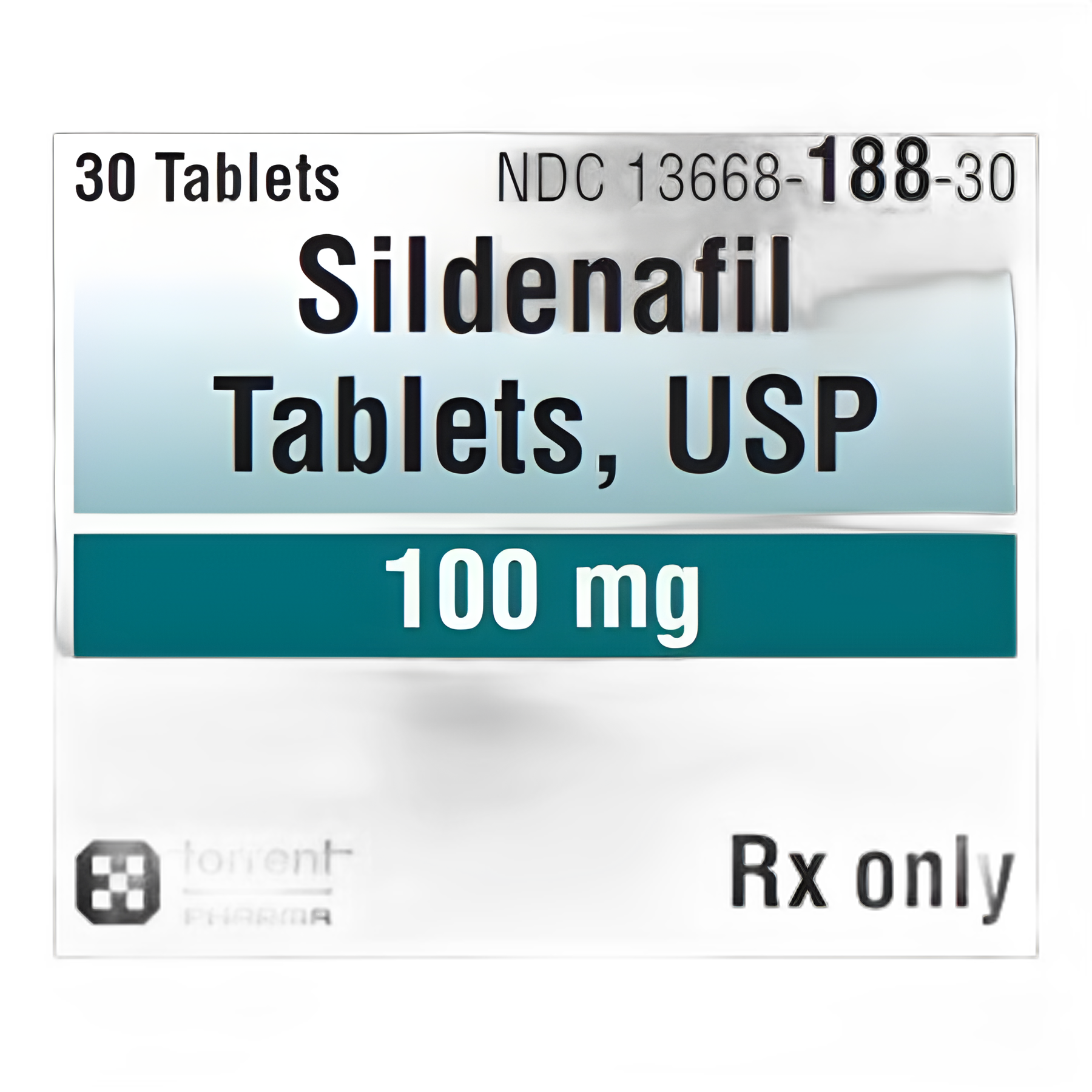 Sildenafil Citrate 100mg Tablets by Torrent Pharmaceuticals - 30 Count