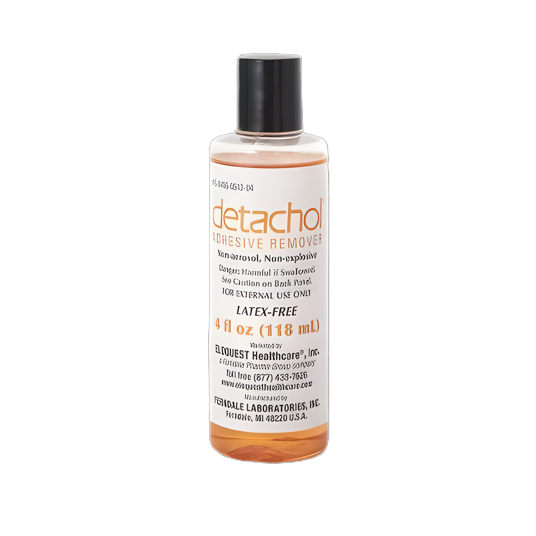 Adhesive Remover Detachol® Liquid 4 oz. - 0513-04
