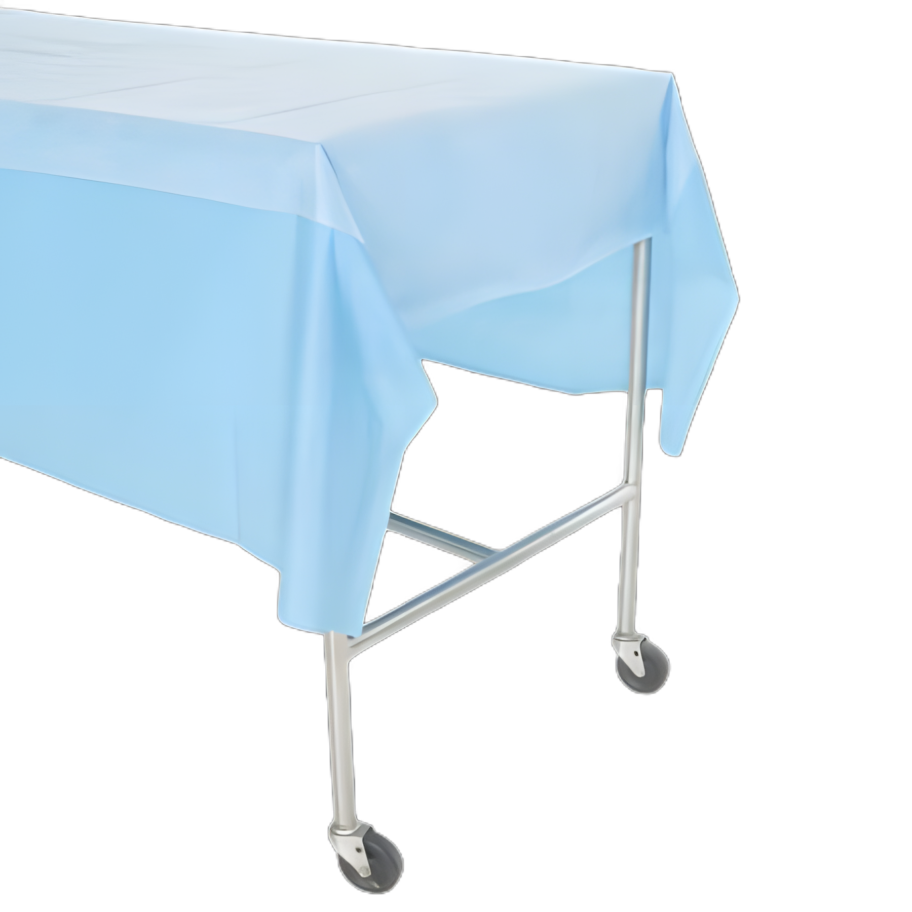 Halyard Basics 44 X 90 Inch Poly Back Table Cover with Double Spunbond Layer