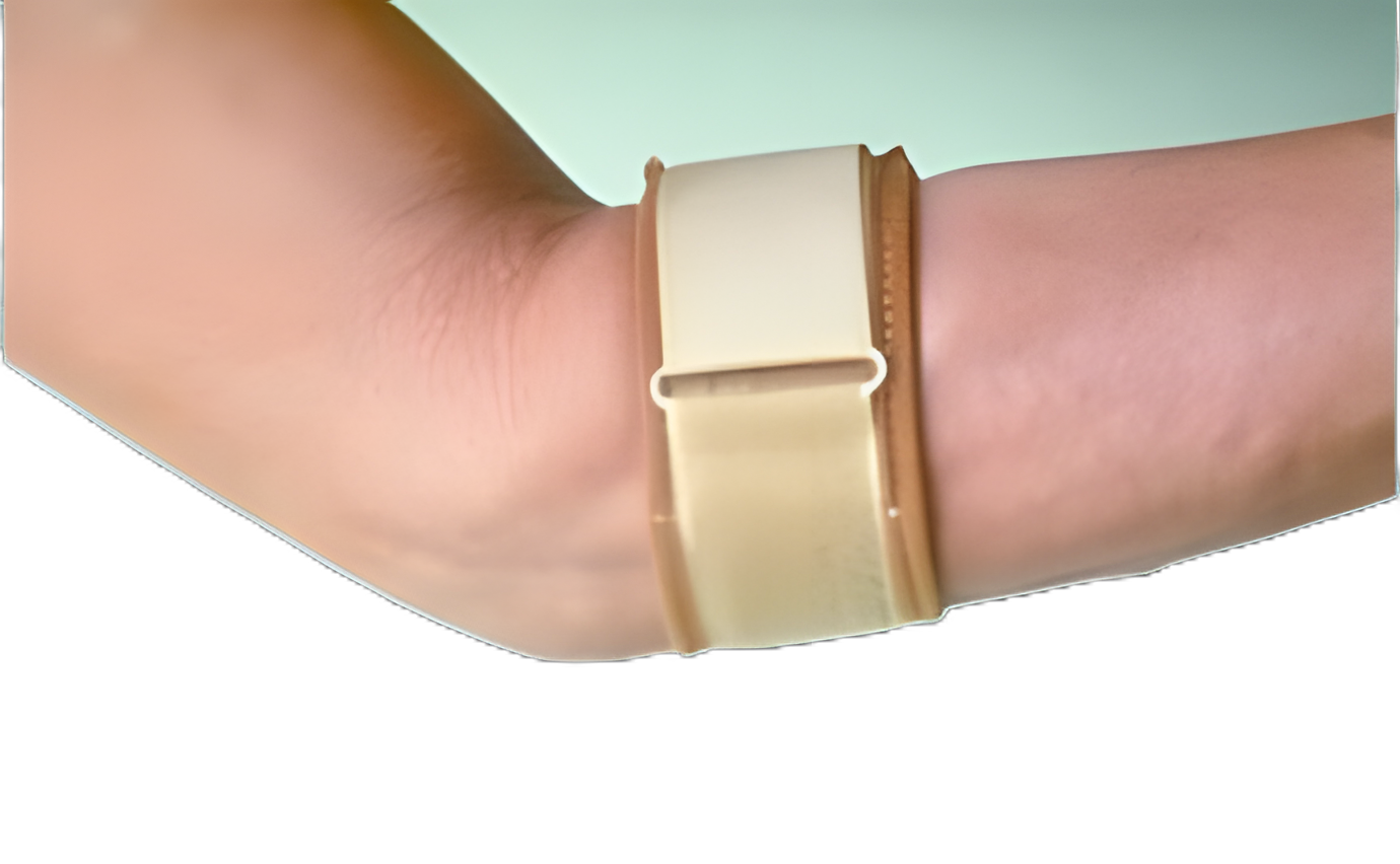 Tennis Elbow Strap Cho-Pat® Small Hook and Loop Closure 9 to 10-1/2 Inch Forearm Circumference