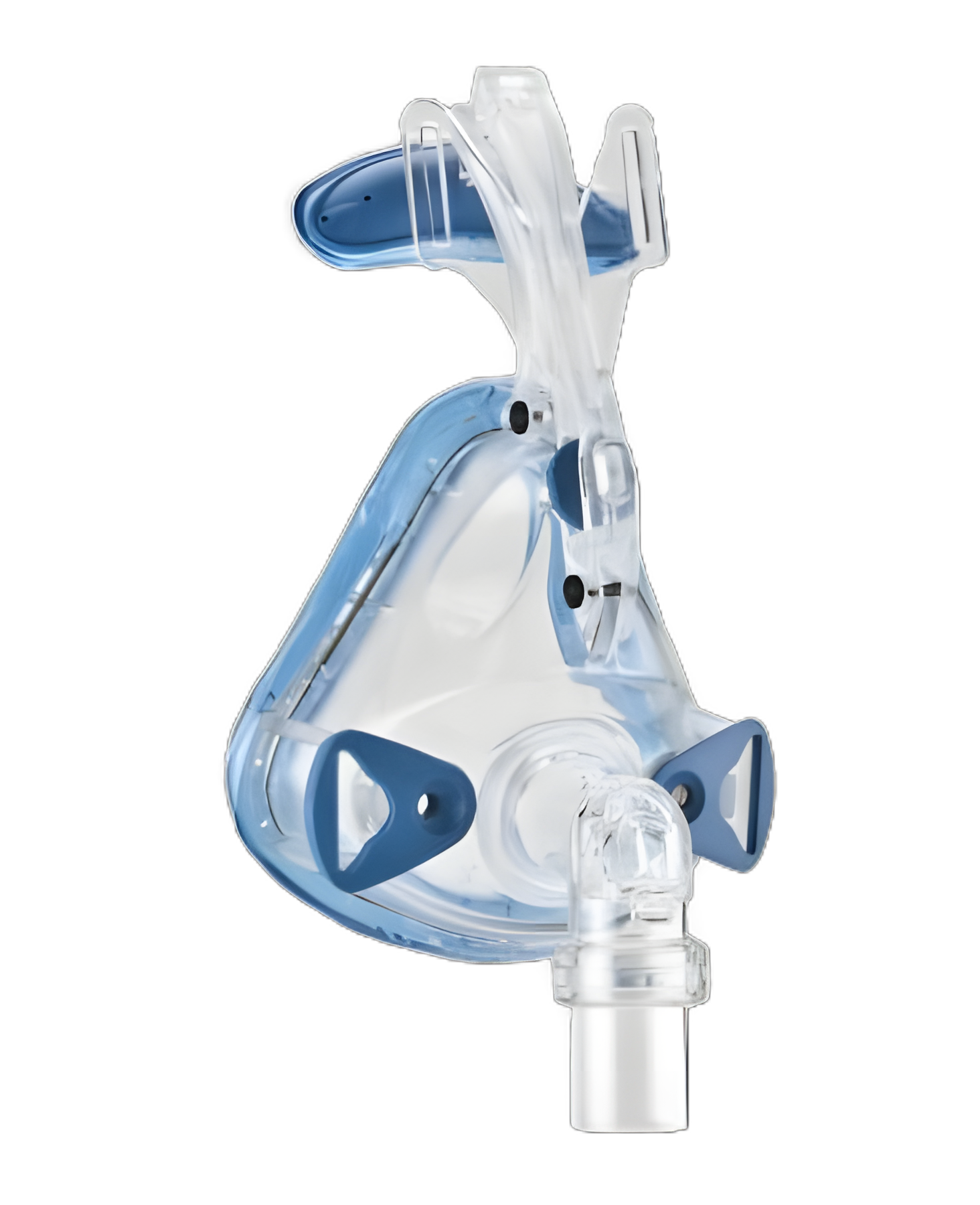 Mojo® Full Face CPAP Mask Kit with Shapeable Wire & Magnetic Clips - X-Large
