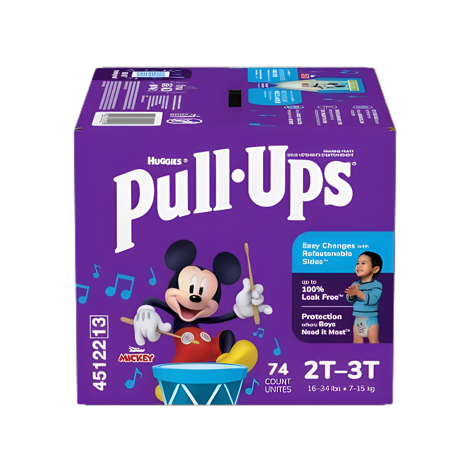 Pull-Ups® Learning Designs® Male Toddler Training Pants, Size 2T-3T, High Absorbency