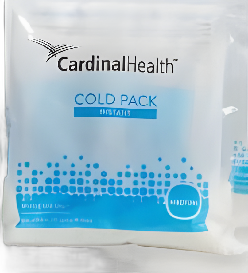 Cardinal Health™ Medium Instant Cold Pack - Non-Sweat, Disposable 6 X 6-1/2 Inch