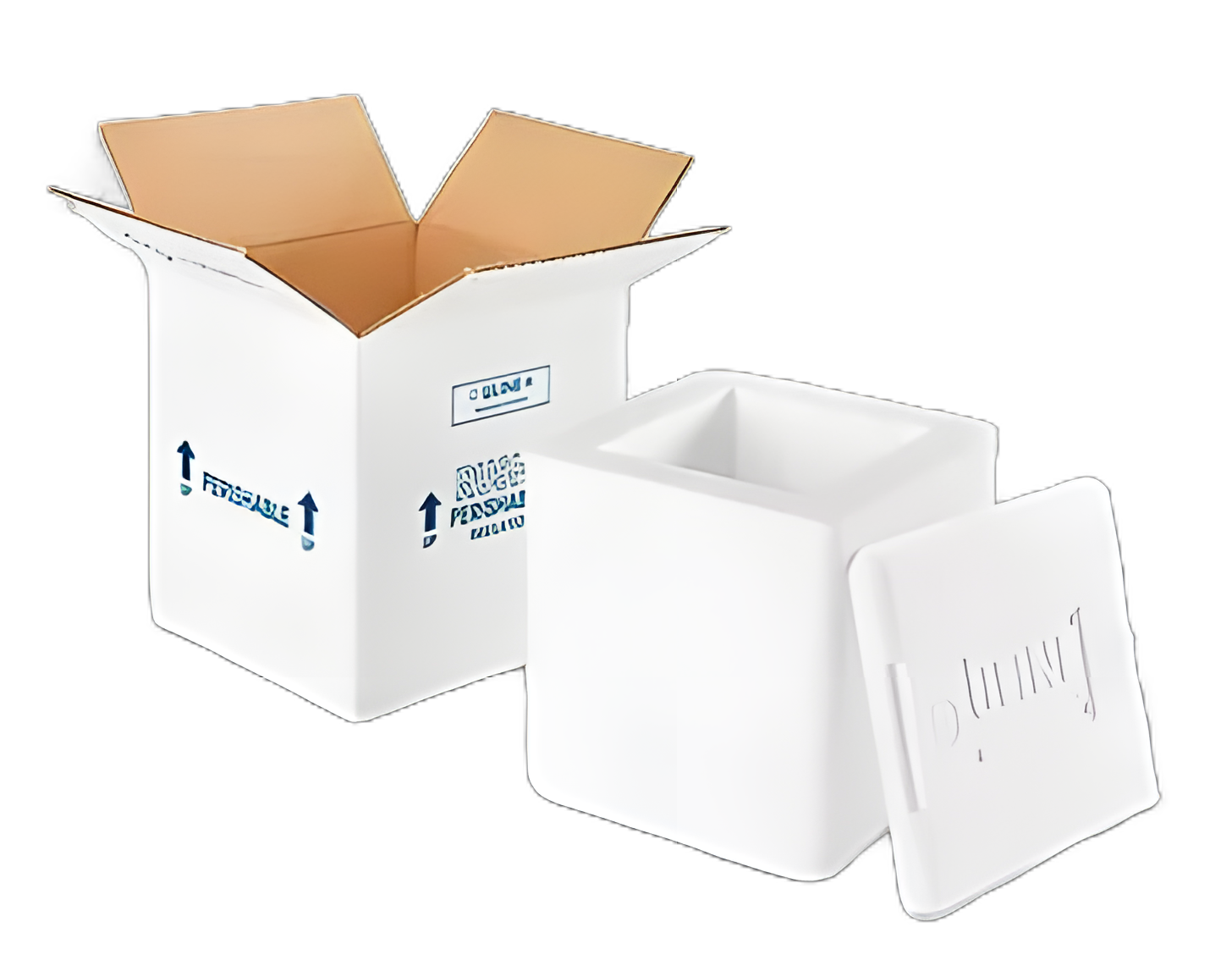 Insulated Shipping Kit 5 X 6 X 6-1/2 Inch Inside, 7-1/2 X 8-1/2 X 9 Inch Outside Dimensions