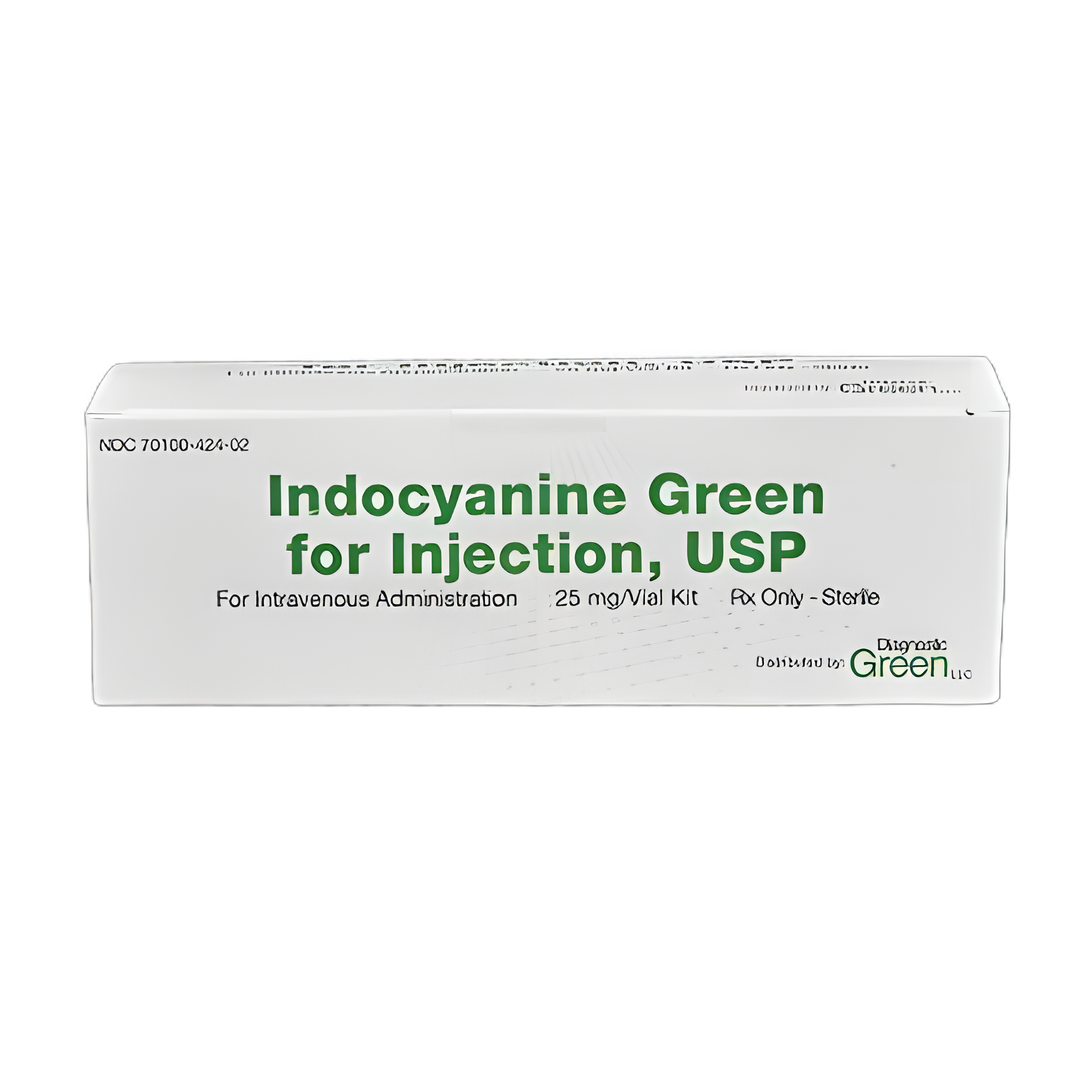 Indocyanine Green 25 mg Injection Vial for Diagnostic Use