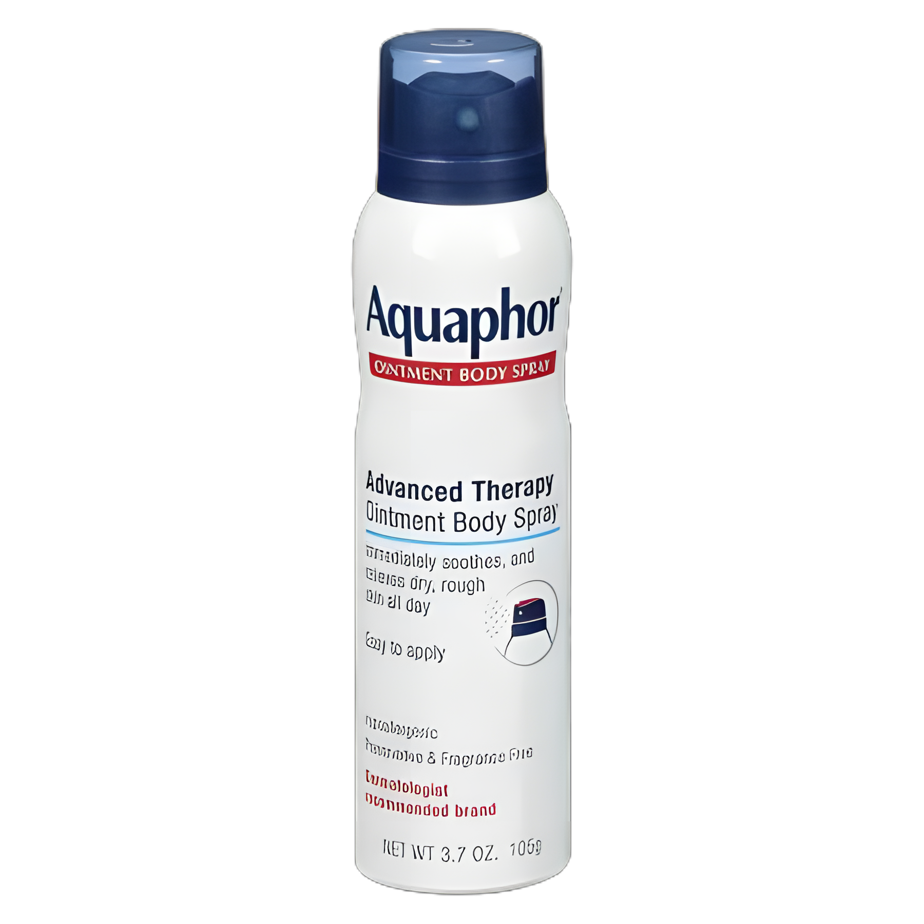 Hand and Body Moisturizer Aquaphor® Ointment Body Spray 3.7 oz. Aerosol Can Unscented Liquid