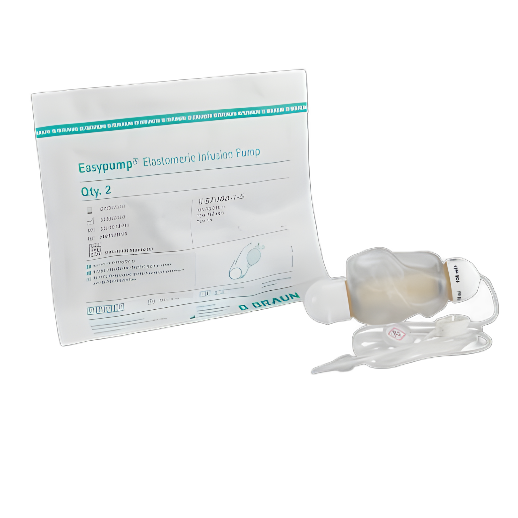 Elastomeric Pump Easypump® ST Gravity Disposable 100 mL Capacity 100 mL Volume 100 mL / Hr. Flow Rate Without Display