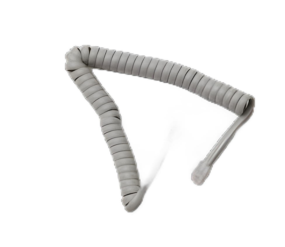 Newman Medical Coiled Cord, 1 Foot Retracted Length - Compatible with Doppler Devices