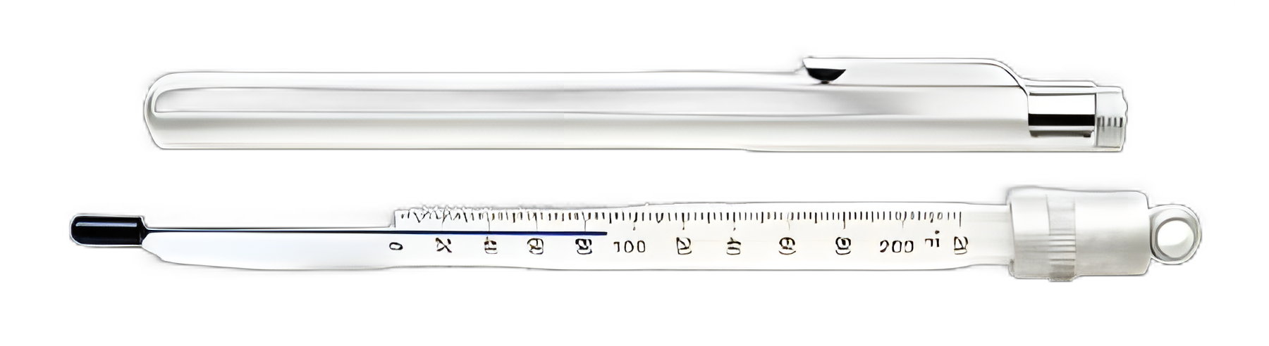 Liquid-in-Glass Thermometer Fisherbrand™ Fahrenheit / Celsius 0° to 220° (-10° to +110°C) Total Immersion Does Not Require Power