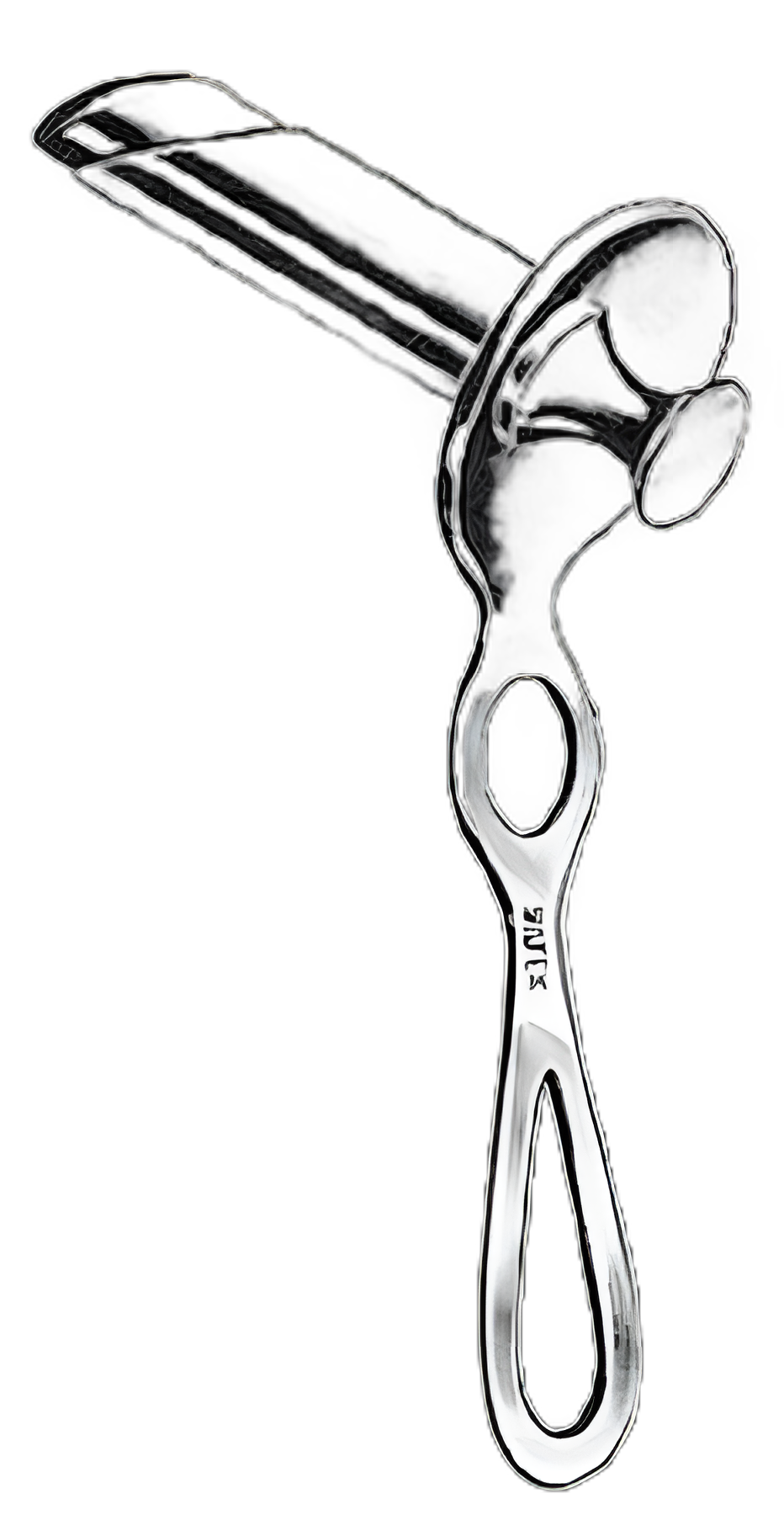 Anoscope Stainless Steel 14.2 mm Diameter Hirschman Style Without Light Silver
