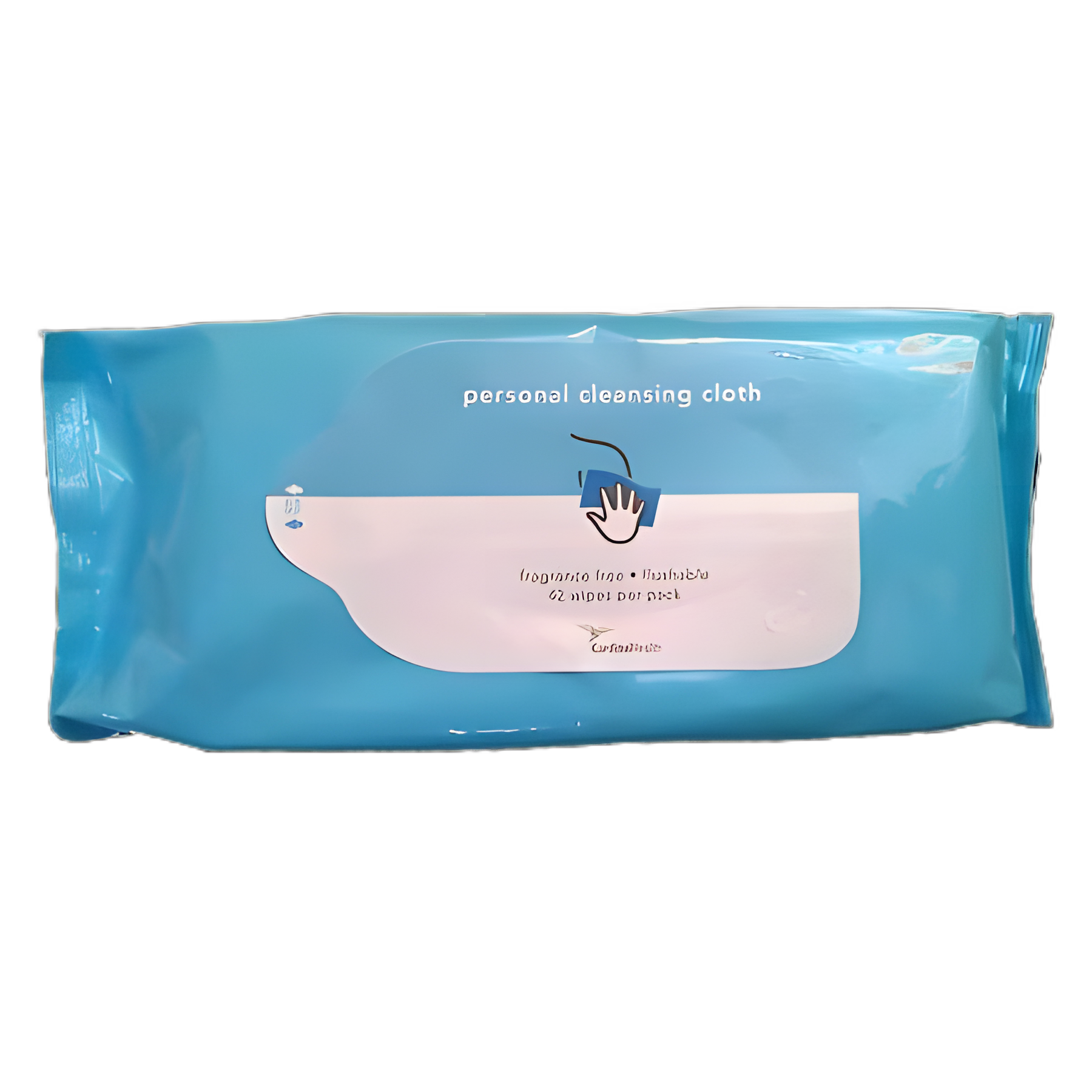Cardinal Health™ Soft Pack Personal Cleansing Wipes, Unscented, 42 Count