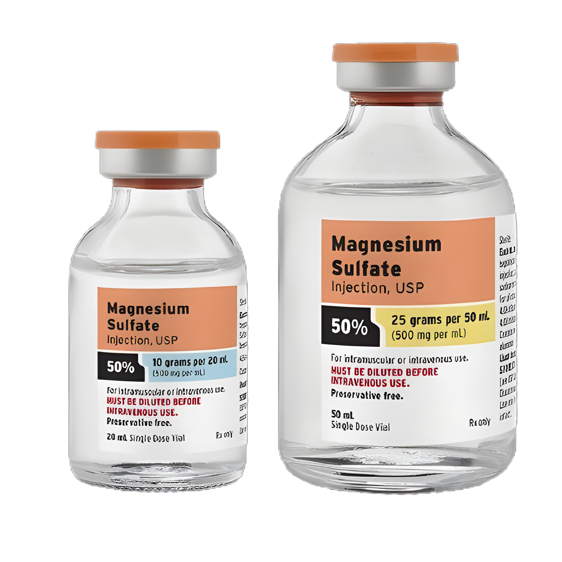 Magnesium Sulfate 50% Injection 500mg/mL - Single-Dose 2mL Vial | Fresenius USA