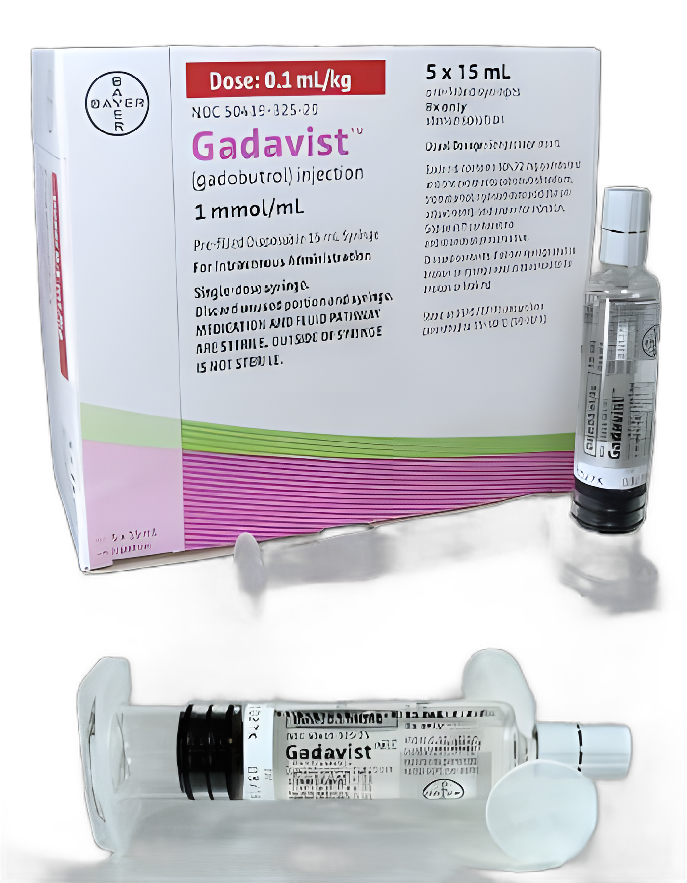 Gadavist™ Gadobutrol 1 mmol / mL Injection Prefilled Syringe 15 mL