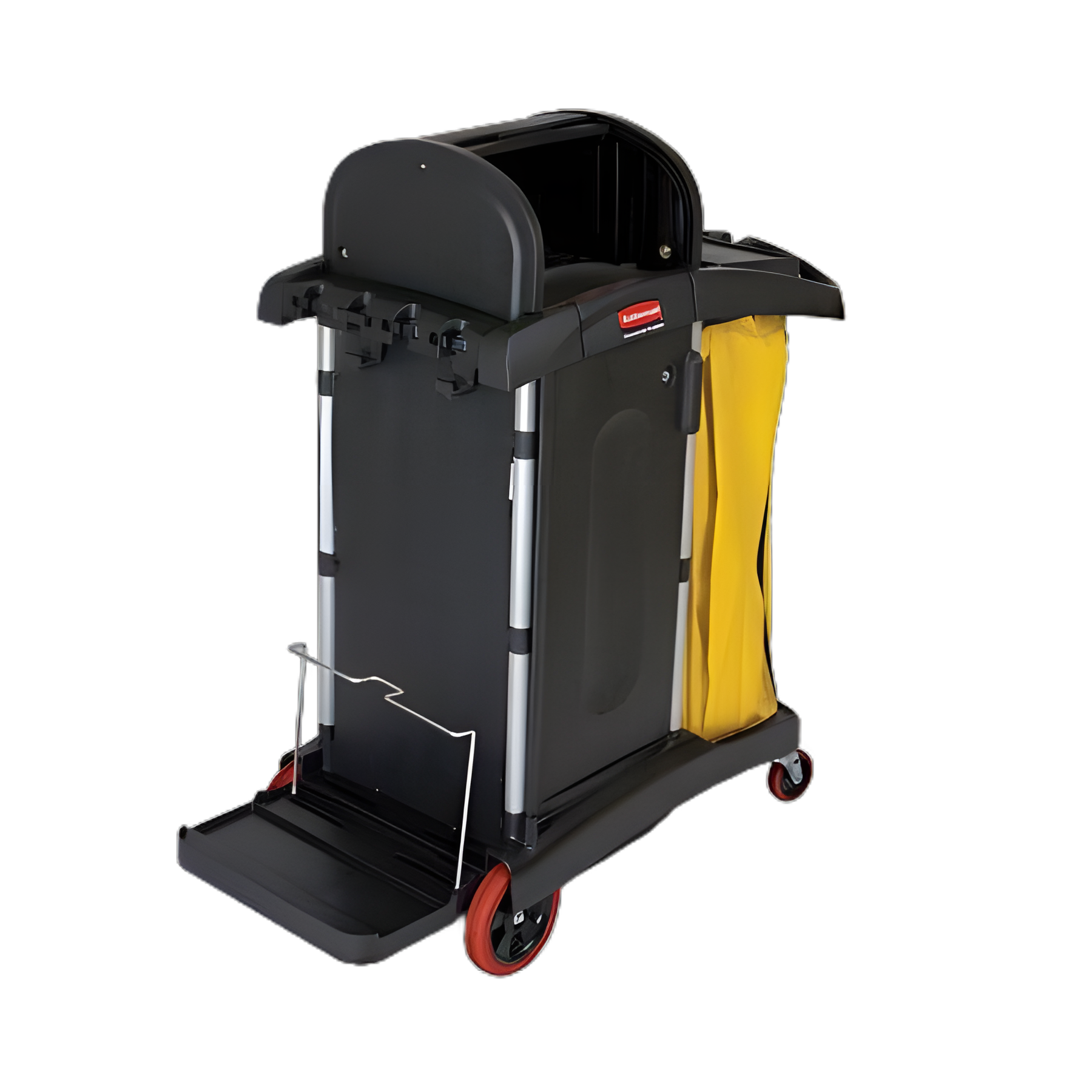 Cleaning Cart Rubbermaid® Plastic / Aluminum 3 Shelves 22 X 48-1/4 X 53-1/2 Inch