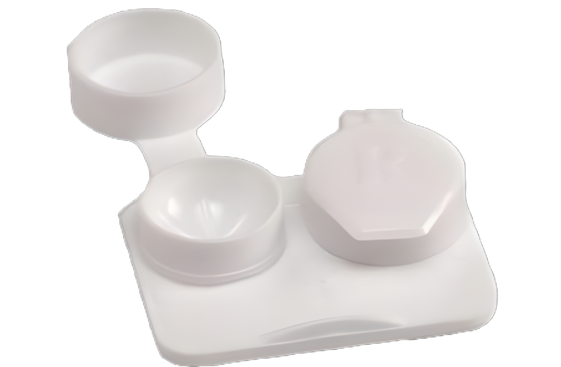 HilcoVision™ Contact Lens Case CT-5500W for Secure Lens Storage