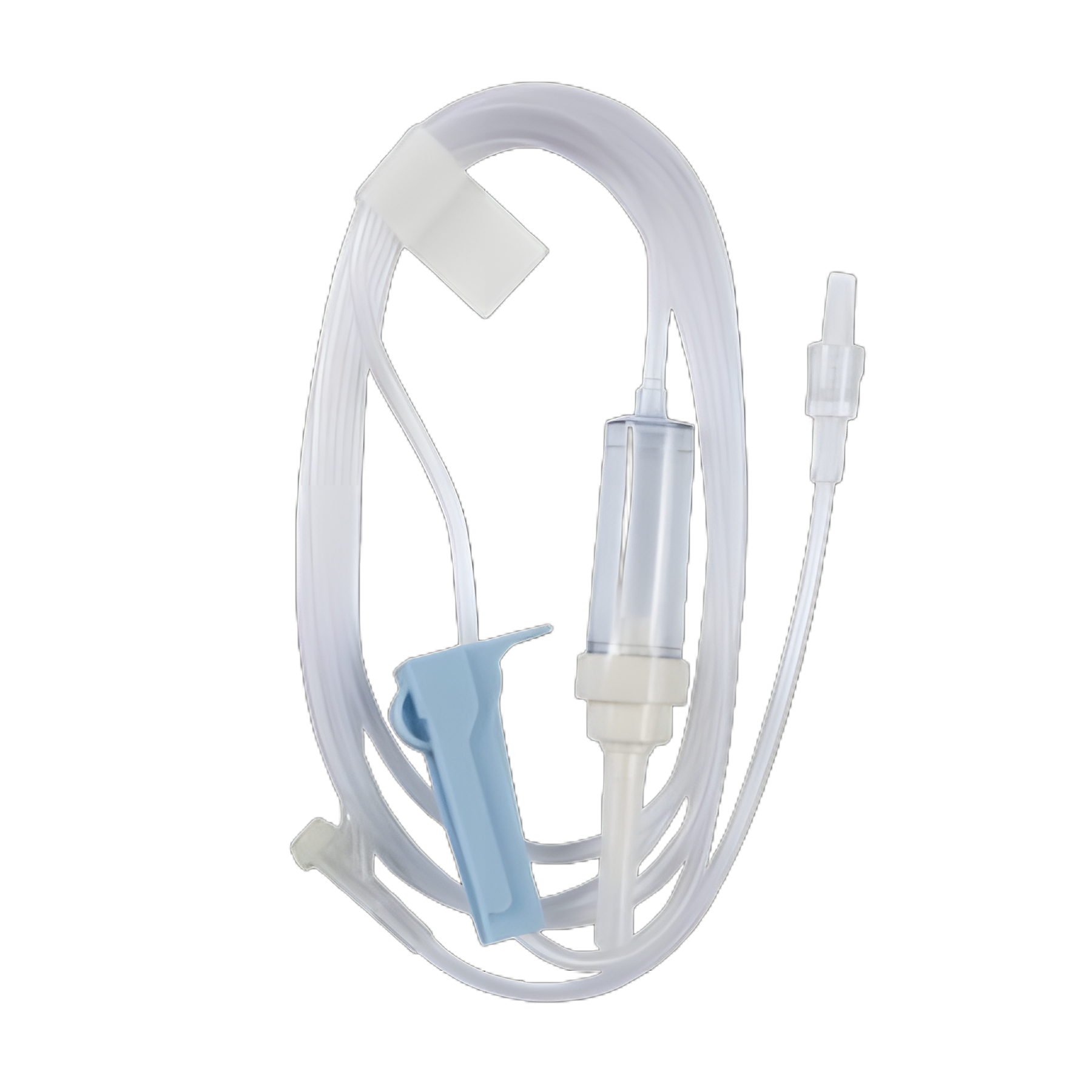 Primary IV Administration Set AMSafe® Gravity 1 Port 10 Drops / mL Drip Rate Without Filter 83 Inch Tubing Solution Without Flow Regulator - 108301