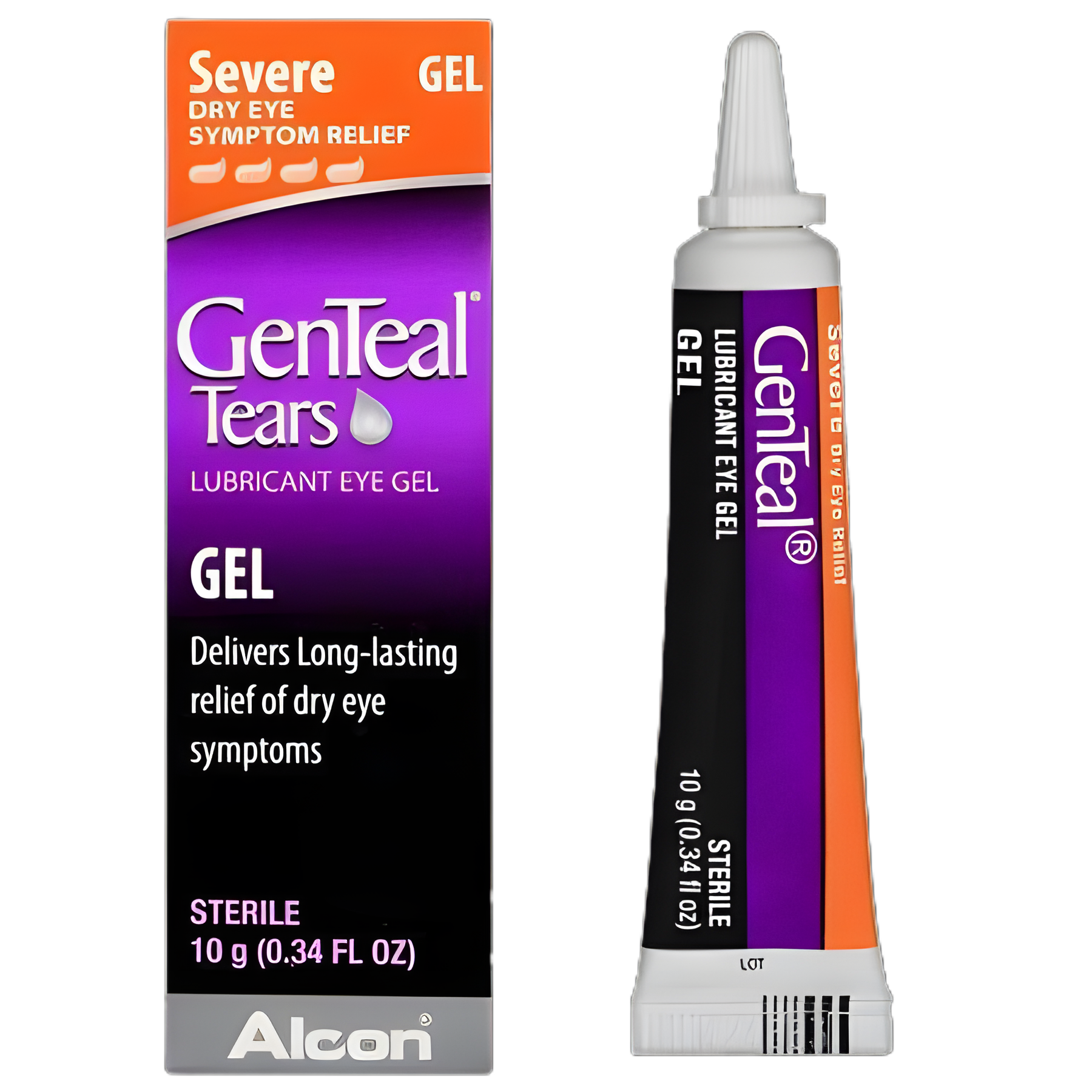 GenTeal® Gel Eye Drops 0.3% Strength - Eye Lubricant for Dry Eyes