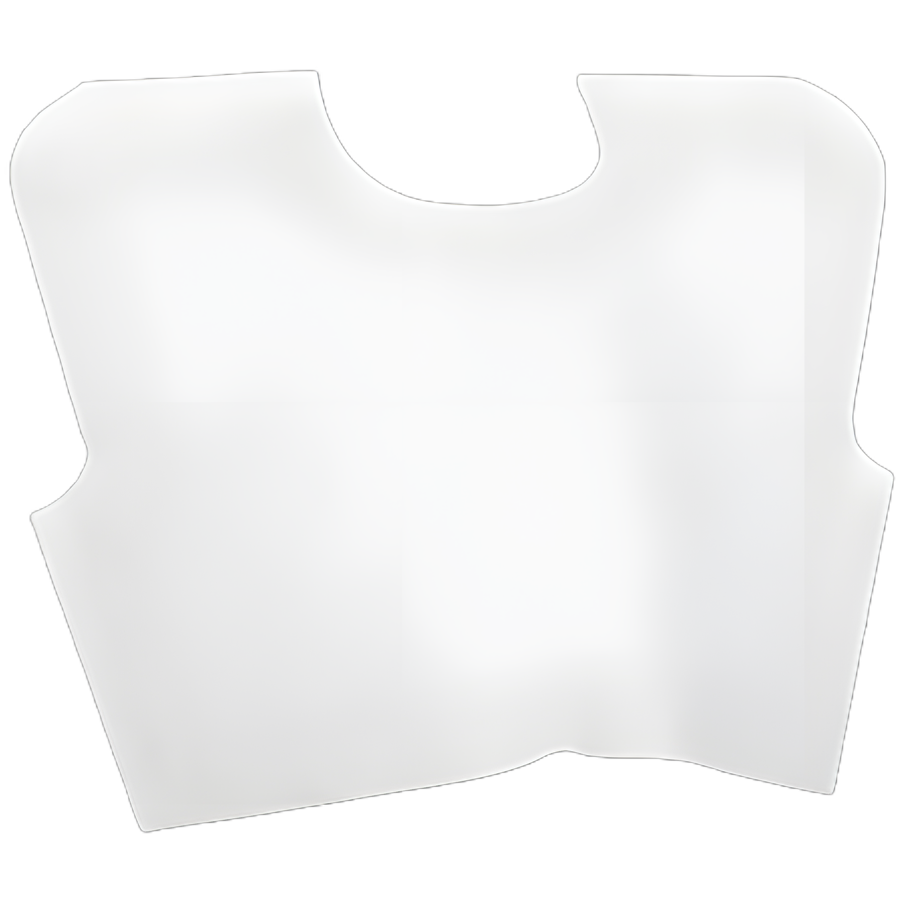 Exam Cape McKesson White Front / Back Opening Without Closure Unisex - 18-107