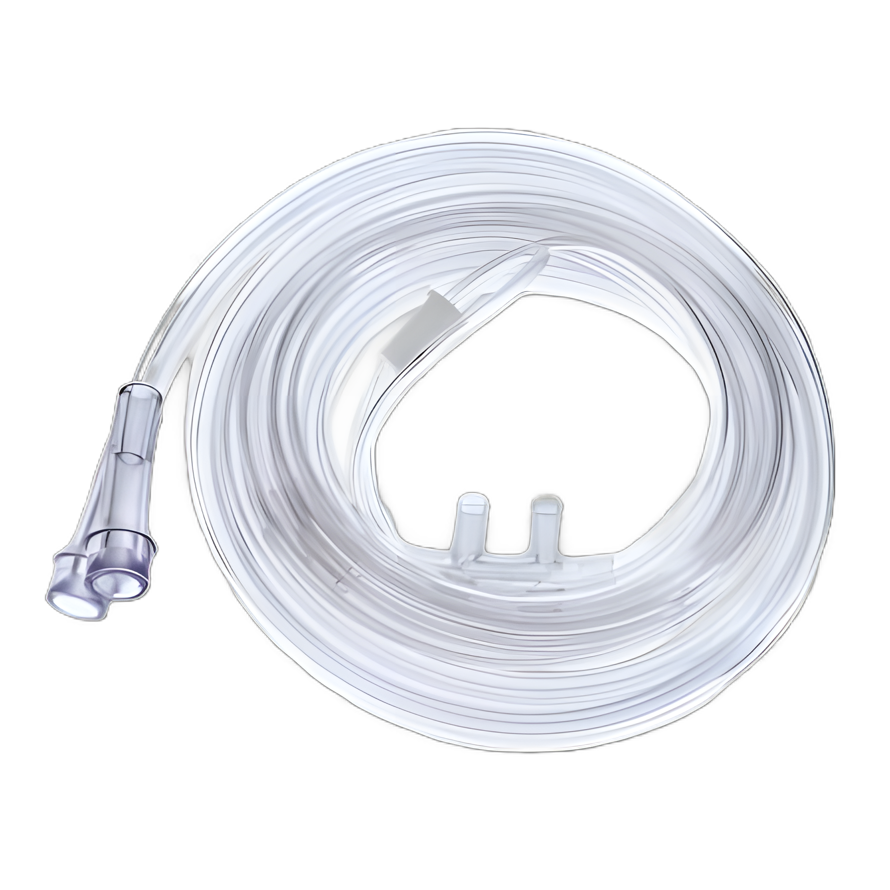 Demand Nasal Cannula Dual Port Delivery Hudson RCI® Adult Straight Prong / NonFlared Tip