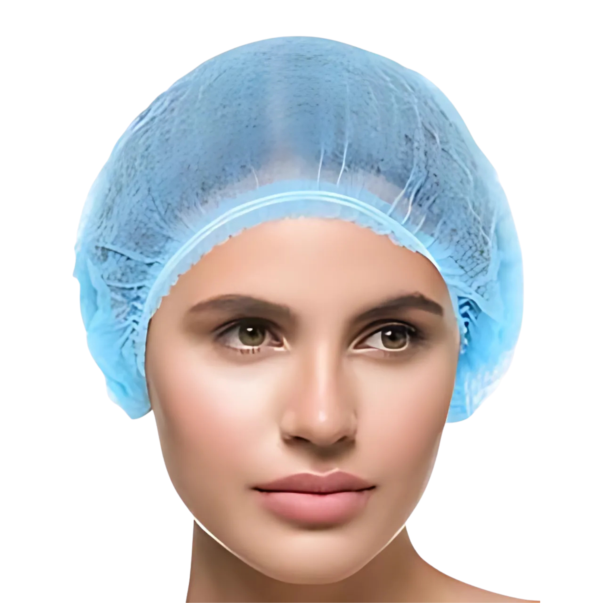 Bouffant Caps, 21", Non-Woven, Ciel Blue, 100/bg, 20 bg/cs