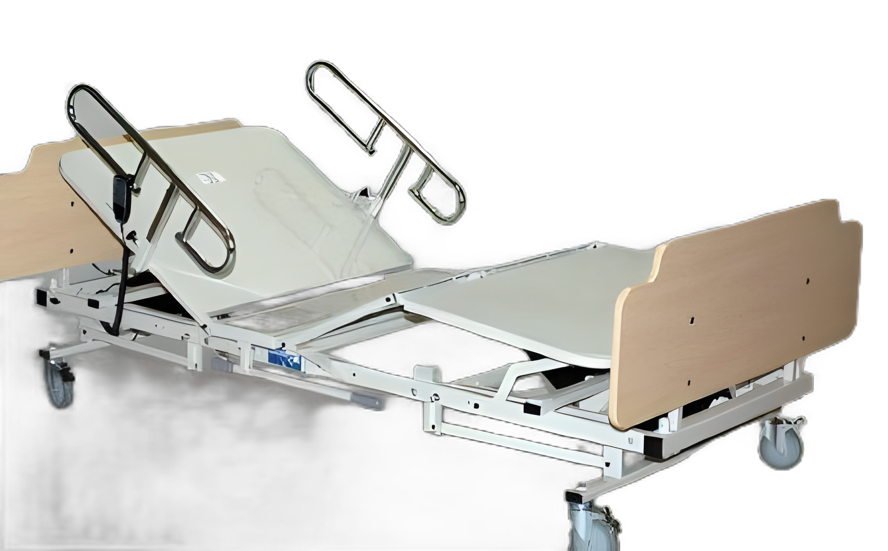 Electric Bed Bariatric Home Care High-Low 84 Inch Length Pan Deck 3 Function 15-3/4 to 32-1/2 Inch Height Range