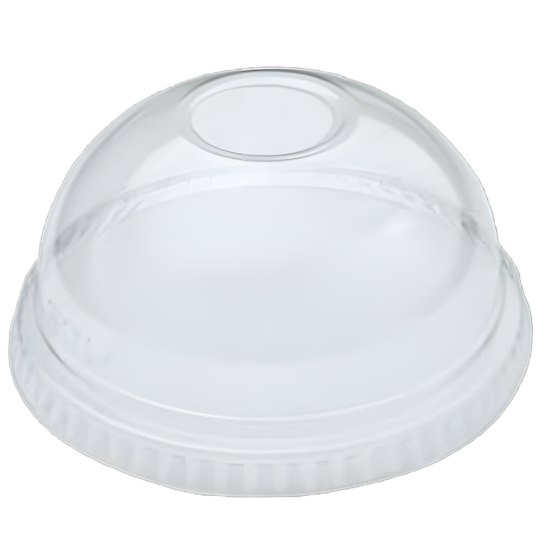 Dome Lid Solo® Clear, Pet Plastic, Cold Applications