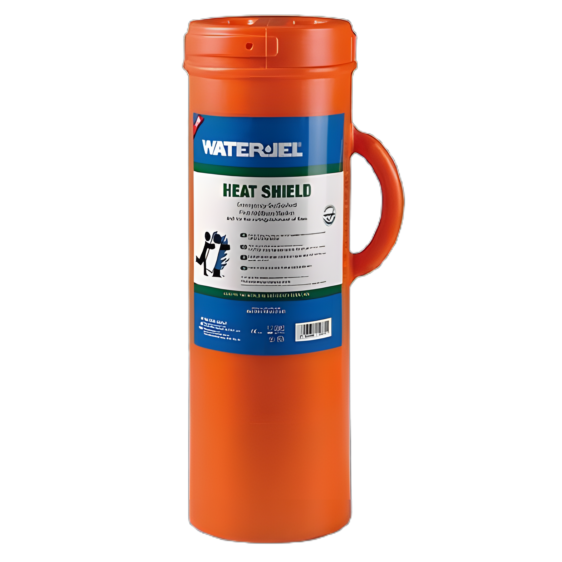 Water-Jel First Responder Fire Blanket, 72x96 in, Gel-Soaked Wool for Burn Care