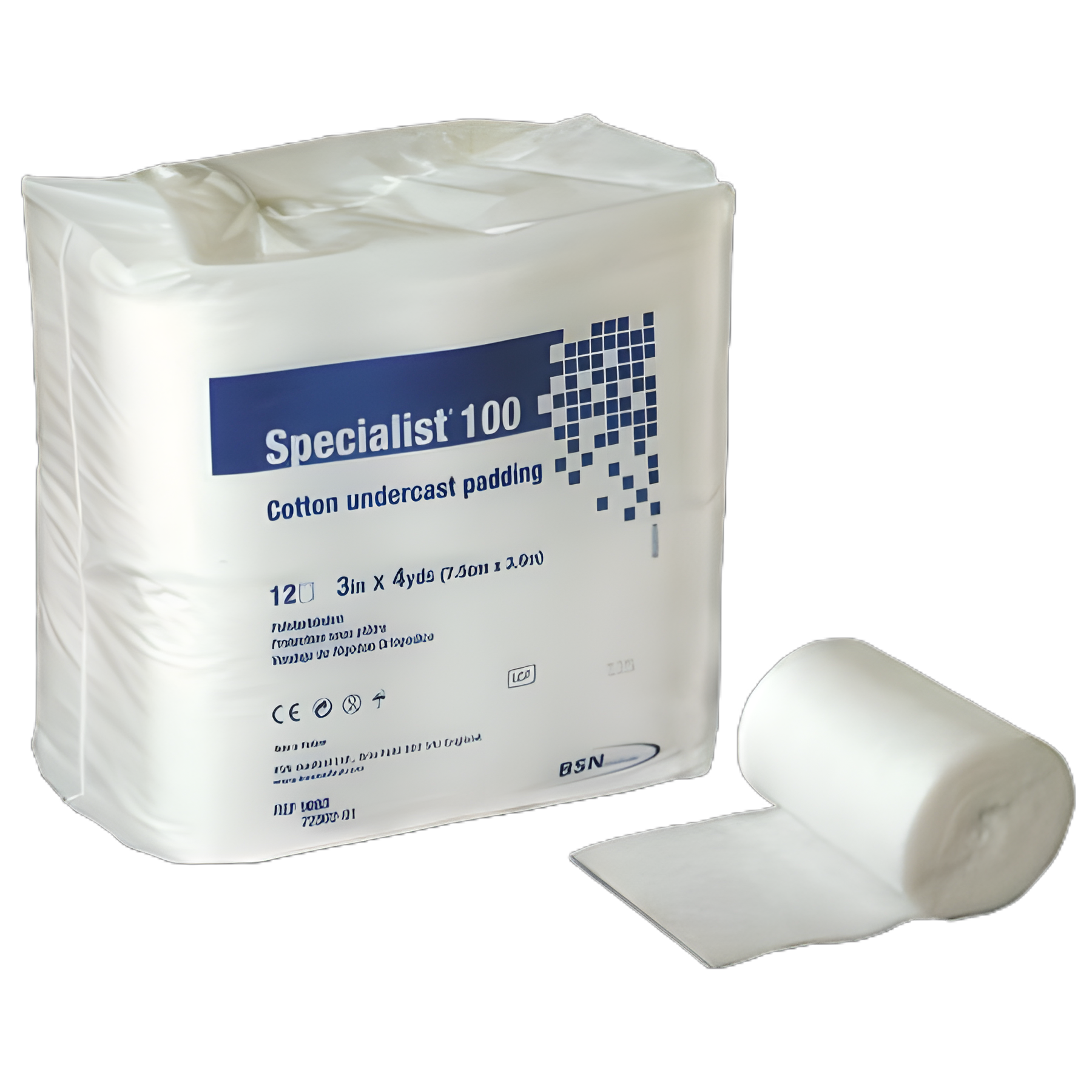 Cast Padding Undercast Specialist® 100 3 Inch X 4 Yard Cotton NonSterile