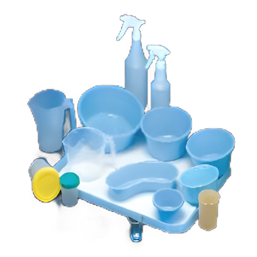 Graduated Medicine Cup 2 oz. Clear Plastic Disposable - 10-3212