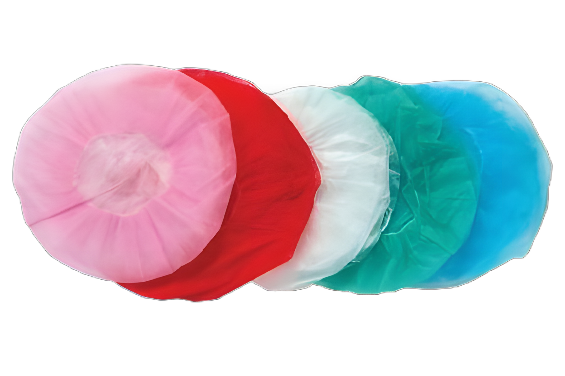 Blue Bouffant Cap with Elastic Closure, One Size - S2S Global 2182