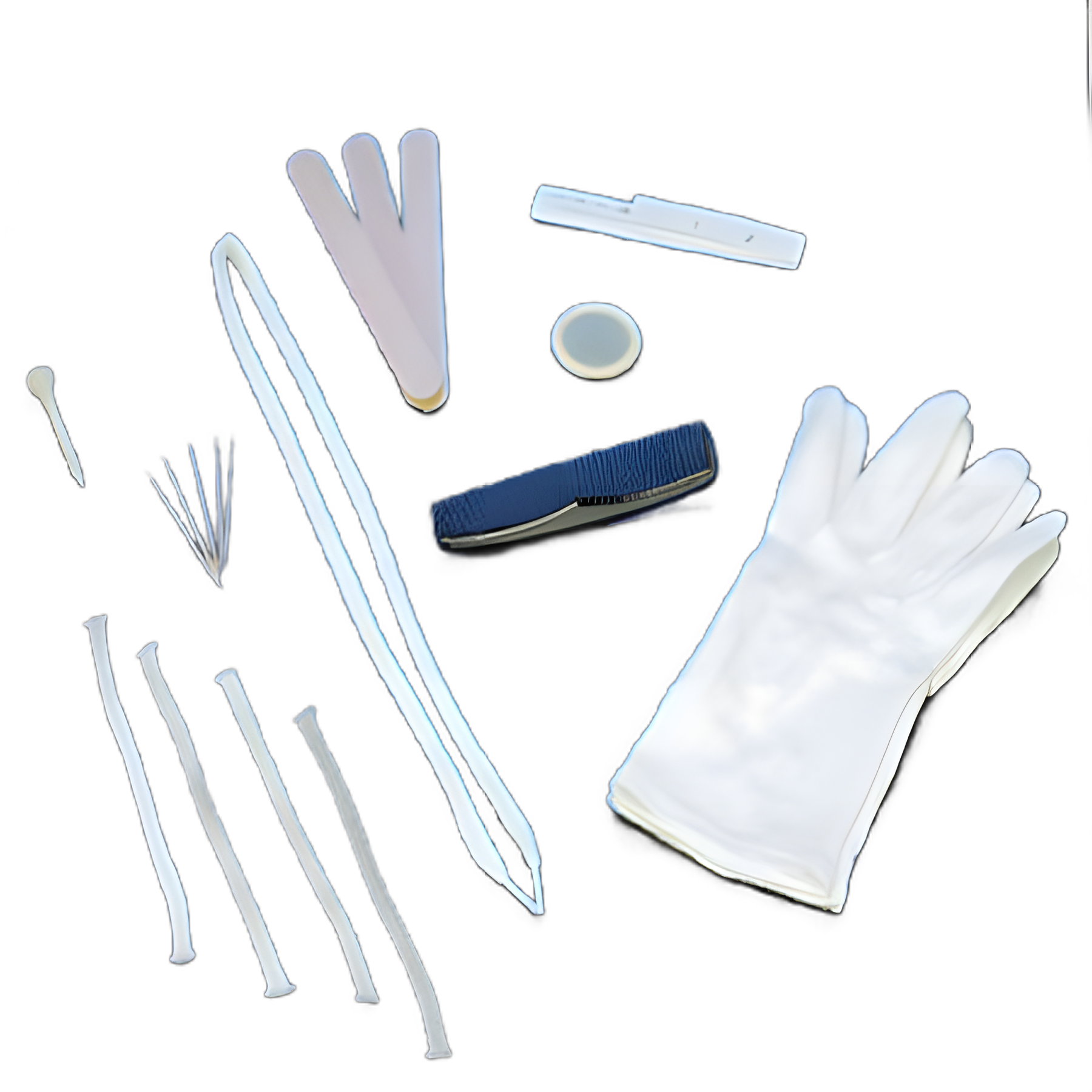 Infection Control Glove One Size Fits Most Cotton White NonBeaded Cuff NonSterile