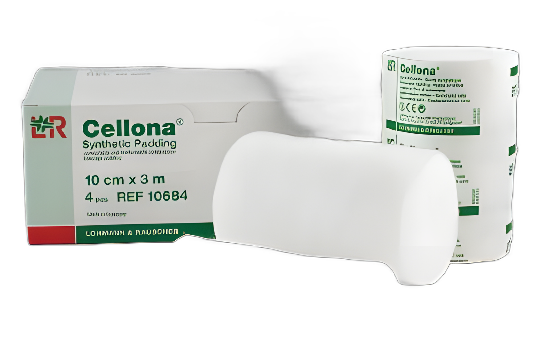 Orthopedic Padding Roll Self-Adherent Cellona® 4 Inch X 3.3 Yard Synthetic NonSterile