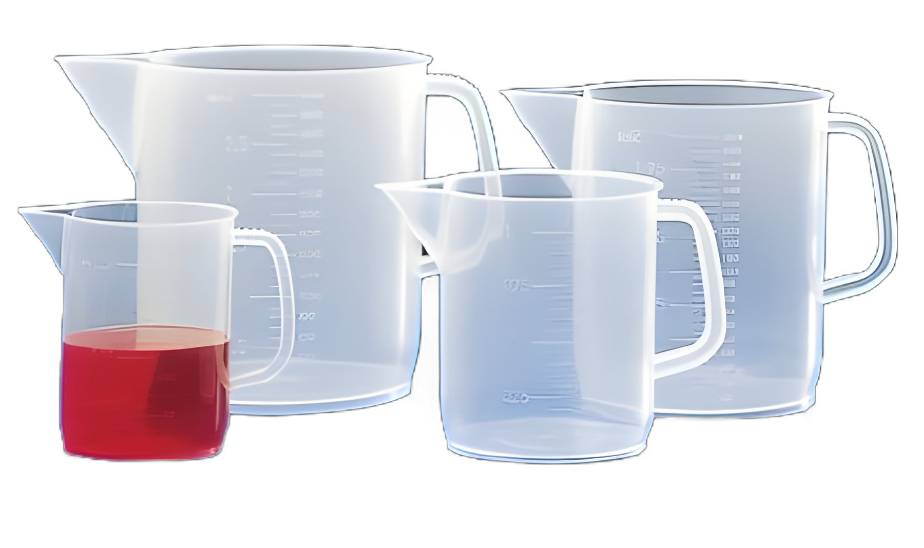 Polypropylene General Purpose Laboratory Pitcher 1000mL (32oz) - Globe Scientific