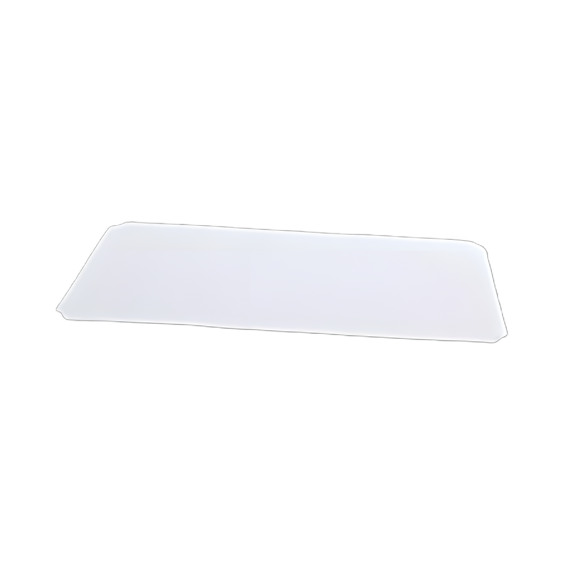Alera® Clear Plastic Shelf Liners for Wire Shelving - 36x18 Inches, 4/Pack